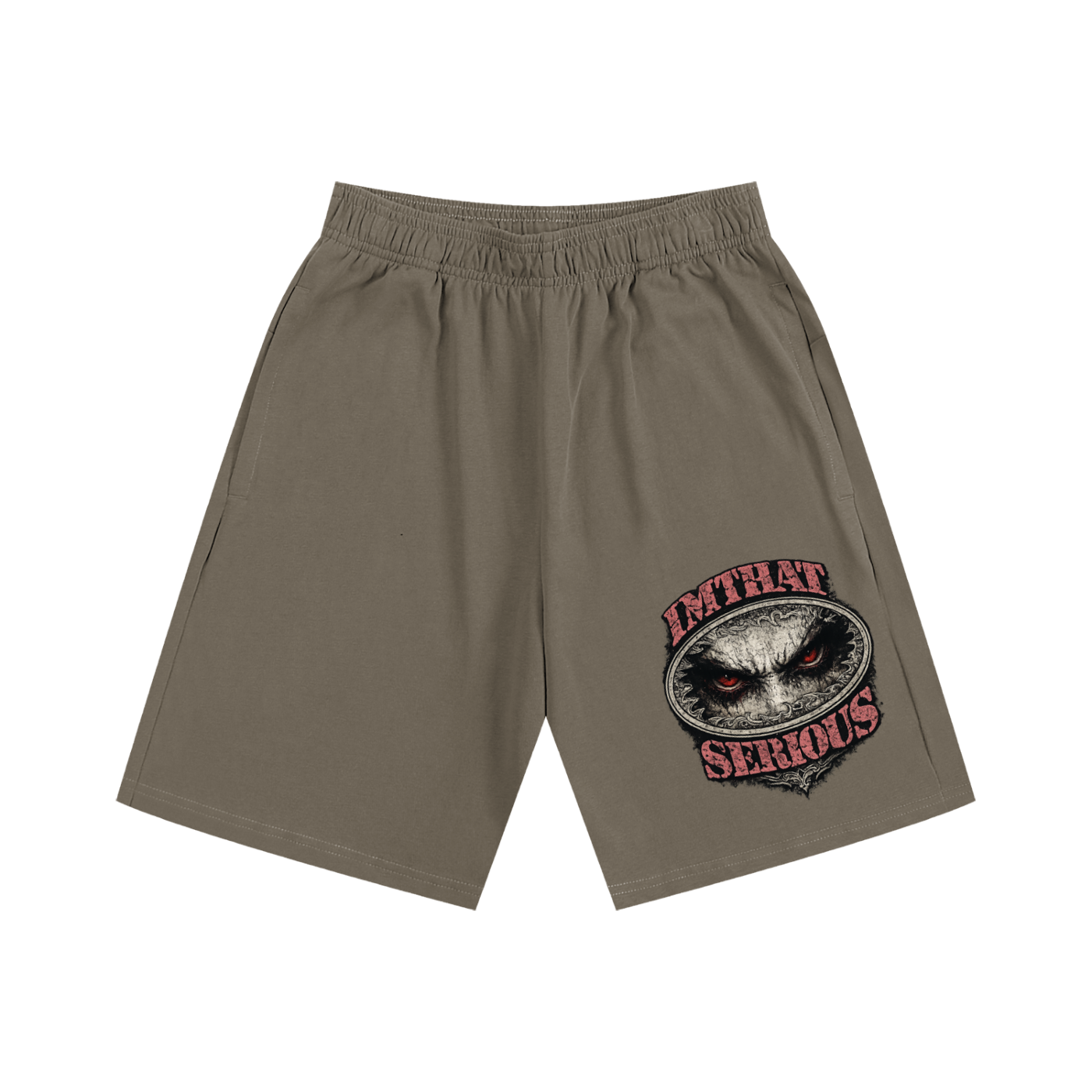 Heavyweight Cotton Shorts,Vision,Vision Shorts,Cotton Shorts,Shorts,Men Shorts,Men,IMTHATSERIOUS