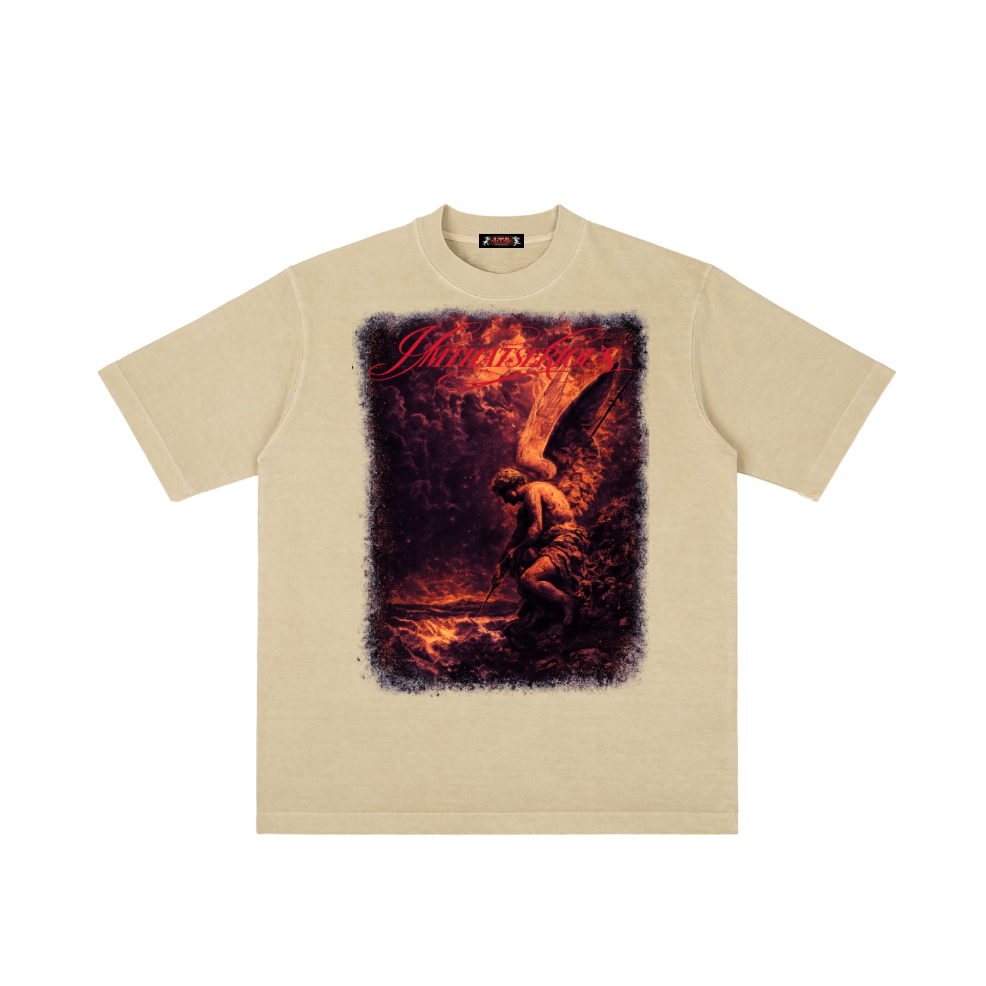 Vintage Wash T-shirt,Angel,Angel Men,Angel Men T-Shirt,Men,Men T-Shirt,IMTHATSERIOUS