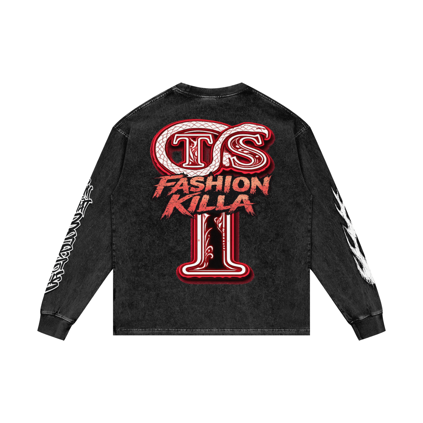 Acid Wash Oversize Long Sleeve,Men,Men Long Sleeve T-Shirt,Tigers,Tigers Men,Tigers Men Long Sleeve T-Shirt,IMTHATSERIOUS