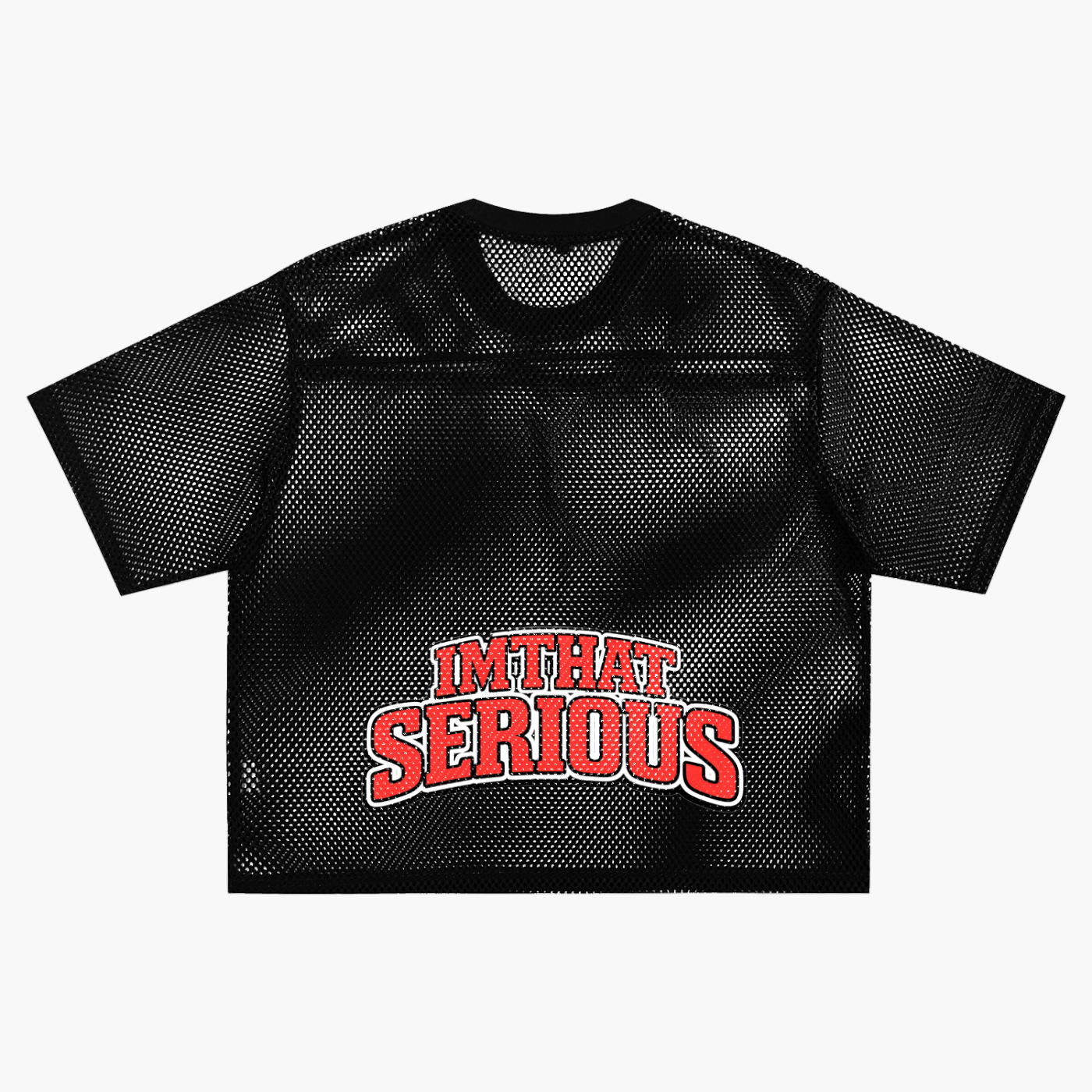 See-through Boxy Net T-Shirt,IMTHATSERIOUS,Men,See Through T-Shirt,Men See Through T-Shirt,Boxy Net T-Shirt,Men Boxy Net T-Shirt