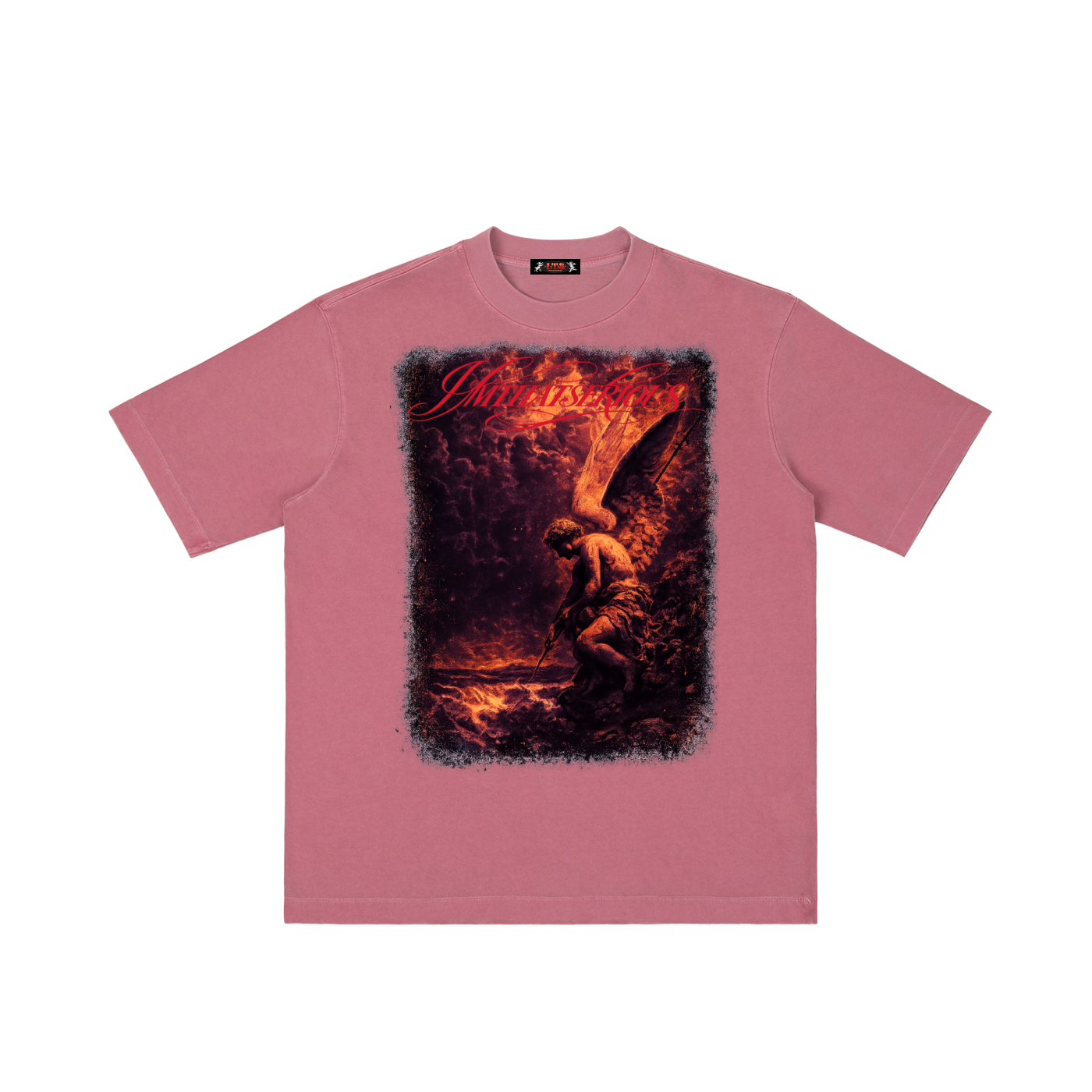 Vintage Wash T-shirt,Angel,Angel Men,Angel Men T-Shirt,Men,Men T-Shirt,IMTHATSERIOUS