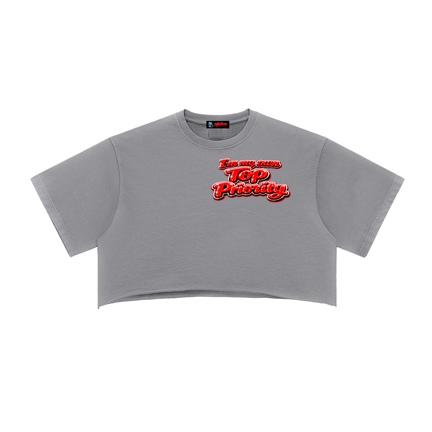 Snow Washed Raw Edge Crop Top,IMTHATSERIOUS,Burn Down City,Burn Down City Crop Top,Snow Washed,Female,Women,Women Crop Top,Snow Washed Crop Top,Female Crop Top