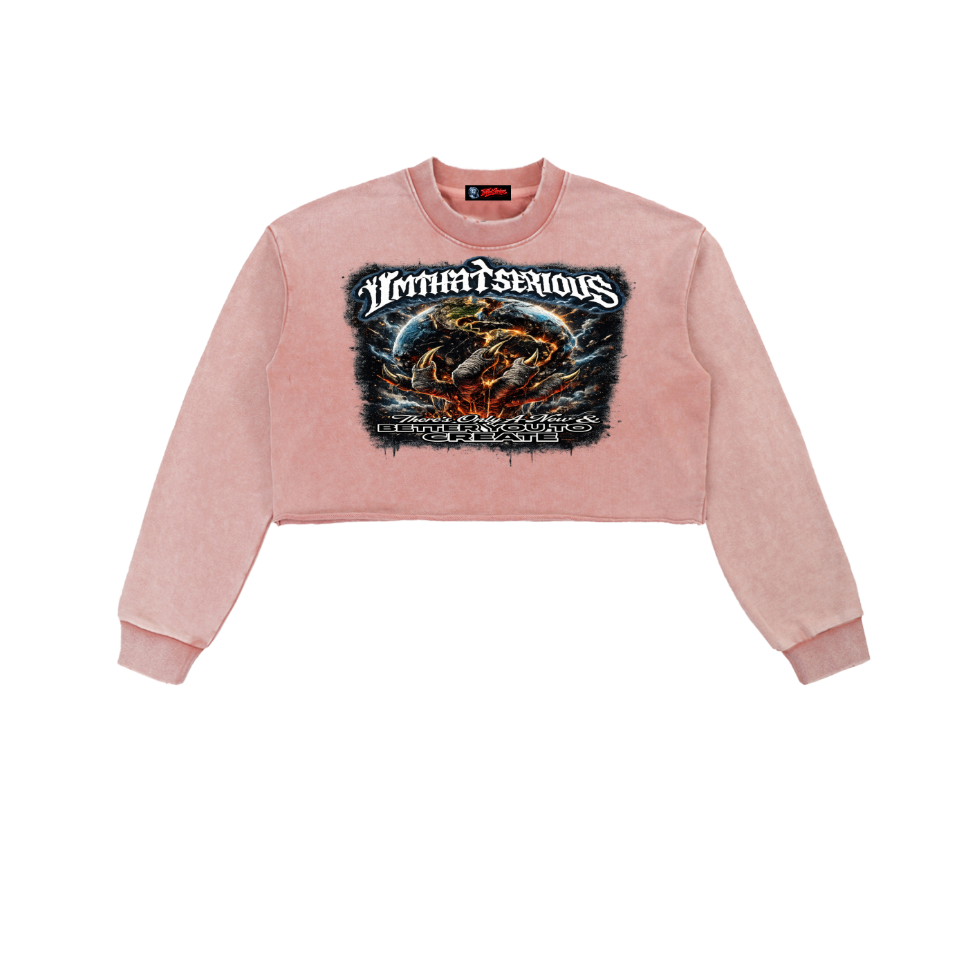 Not Enough Souls,IMTHATSERIOUS,Women,Not Enough Souls Women,Women Sweatshirt,Snow Washed Raw Edge Cropped S,Women Snow Washed Swatshirt,Raw Edge Cropped Sweatshirt,Women Cropped Sweatshirt,Women Raw Edge Cropped Sweatsh