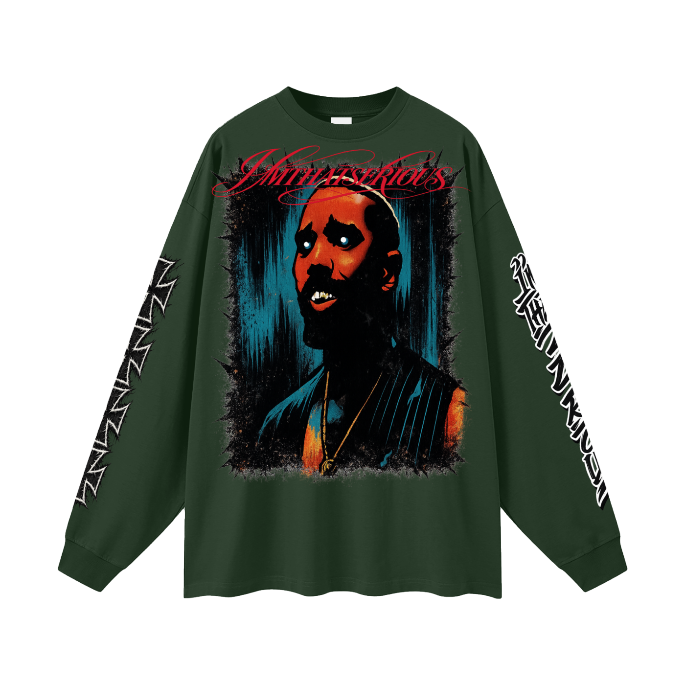 Oversized Long Sleeve T-Shirt,IMTHATSERIOUS,Men,Stack Men,Stack Men Long Sleeve T-Shirt,Men Long Sleeve T-Shirt