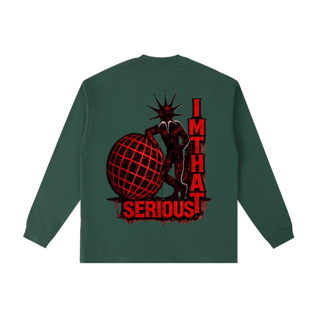 Cotton Long Sleeve T-Shirt,IMTHATSERIOUS,Real Energy,Real Energy Long Sleeve,Cotton,Long Sleeve,Long Sleeve T-shirt