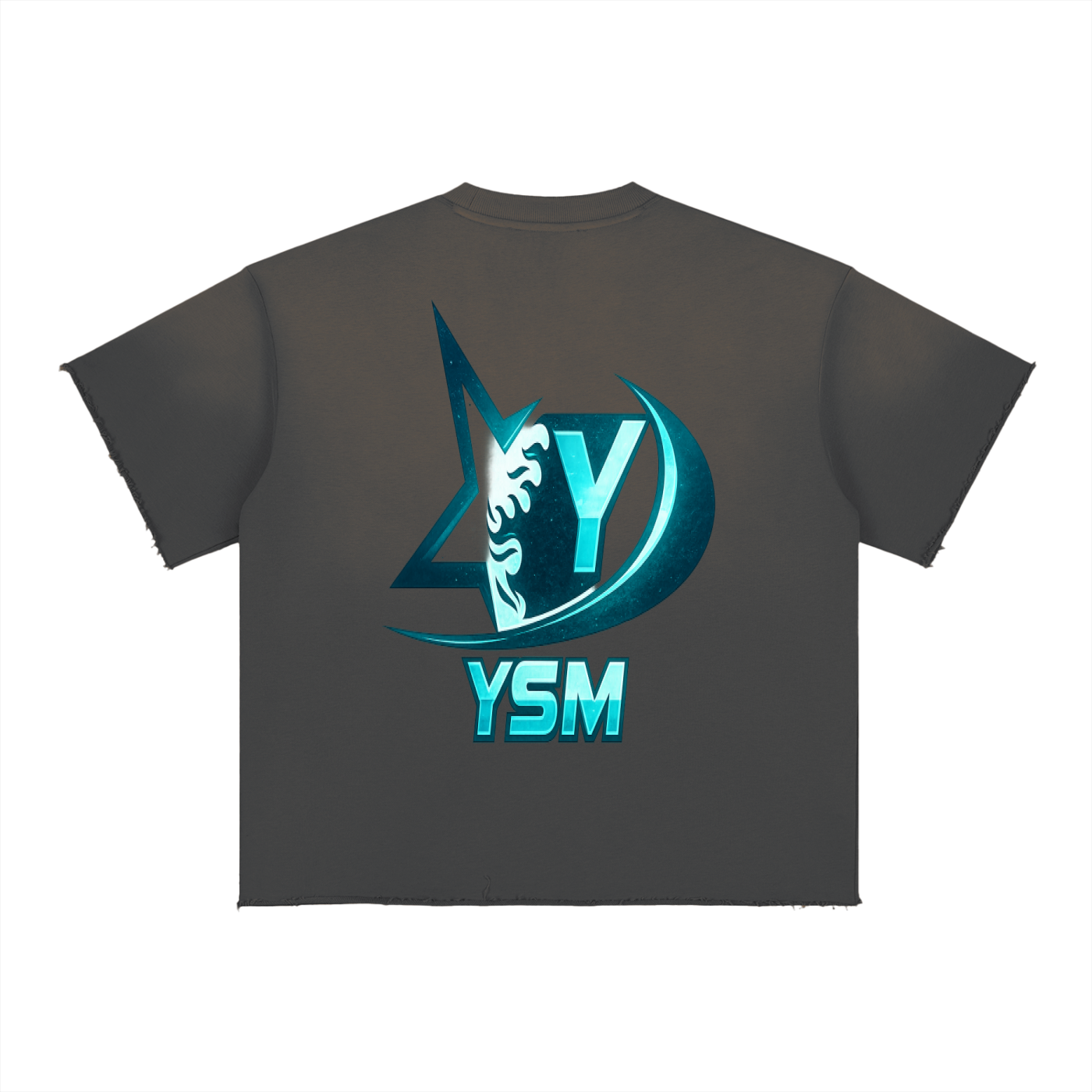 Sun Fade Raw Edge T-Shirt,Men,Men T-Shirt,IMTHATSERIOUS