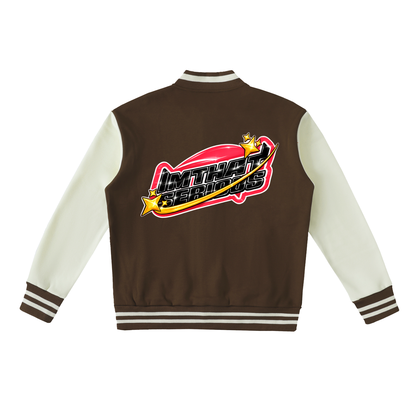 Two-Tone Fleeced Varsity Jacke,jacket,varsity jacket,men,imthatserious,varsity