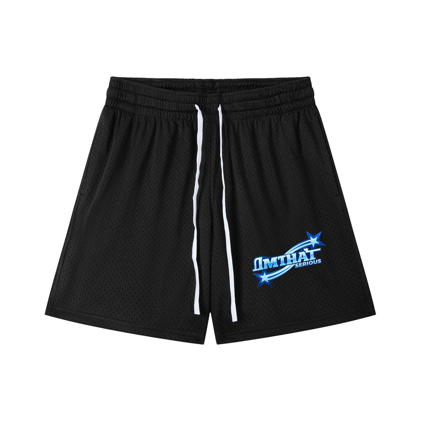 Mesh Drawstring Shorts,IMTHATSERIOUS,Men,Men Shorts