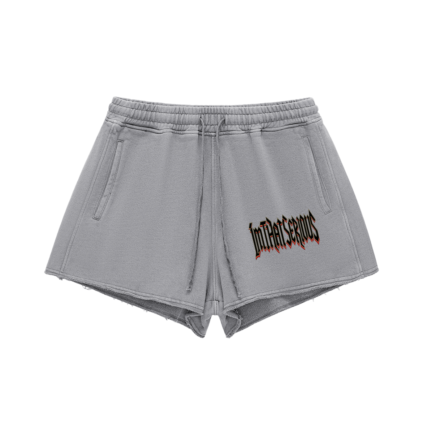 You Got A Dream,You Got A Dream Female,You Got A Dream Female Shorts,Female Drawstring Shorts,Female,Female Shorts,Female Snow Washed Shorts,Female Raw Edge Shorts