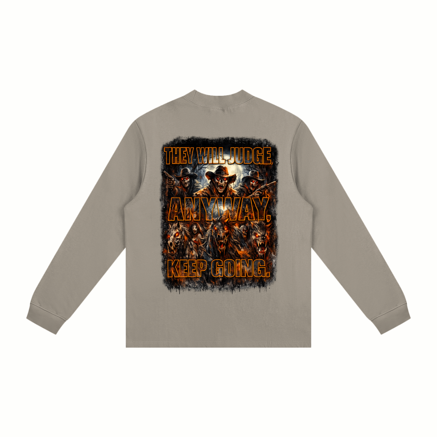 Non-Shrink Mock Neck Sweatshir,IMTHATSERIOUS,Men,Cowboy Vamps,Cowboy Vamps Sweatshirt,Cowboy Vamps Men Sweatshirt,Men Sweatshirt,Non Shrink Sweatshirt,Mock Neck Sweatshirt,Men Non Shrink Sweatshirt