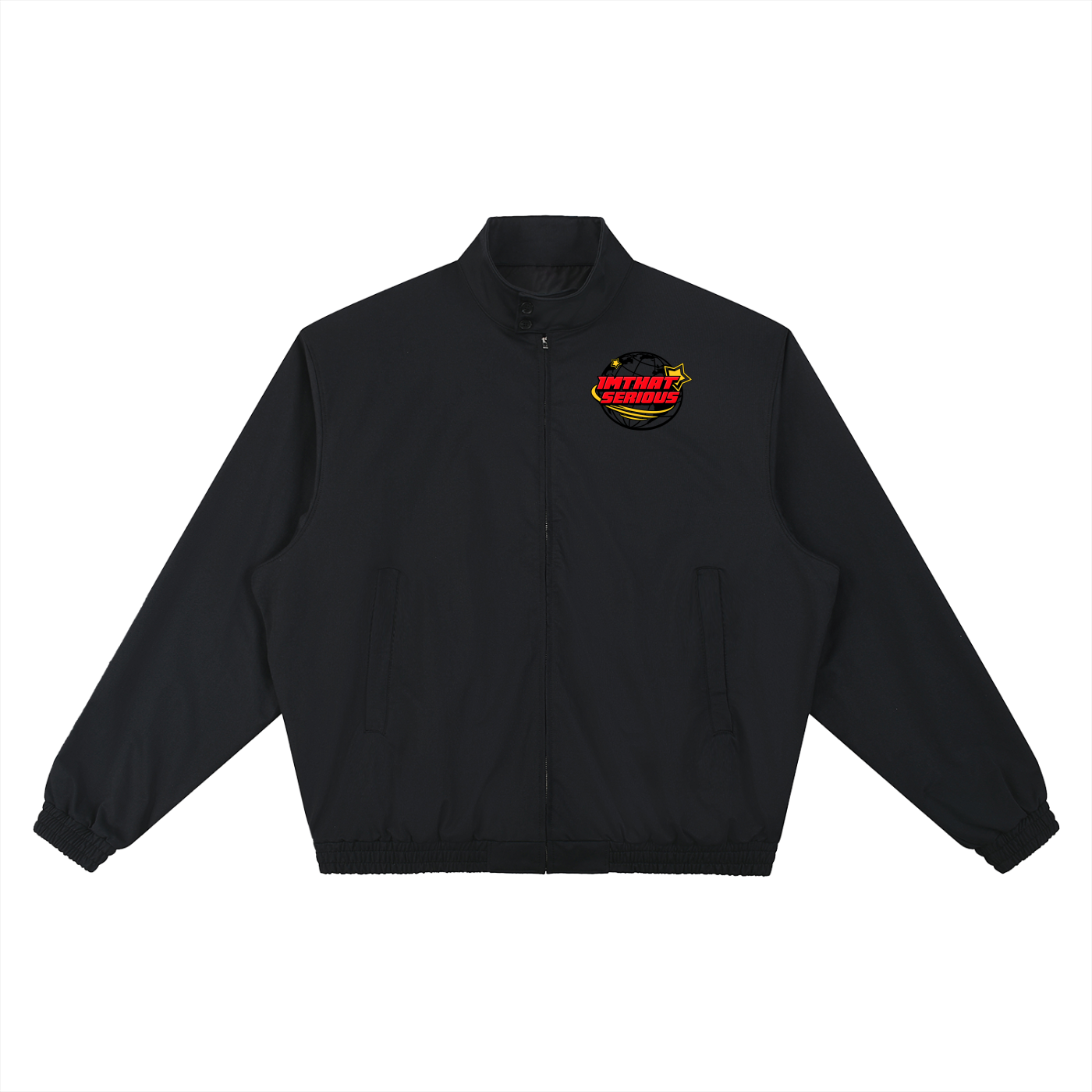 Stand Collar Bomber Jacket ,jacket,imthatserious,women,men,stand collar jacket