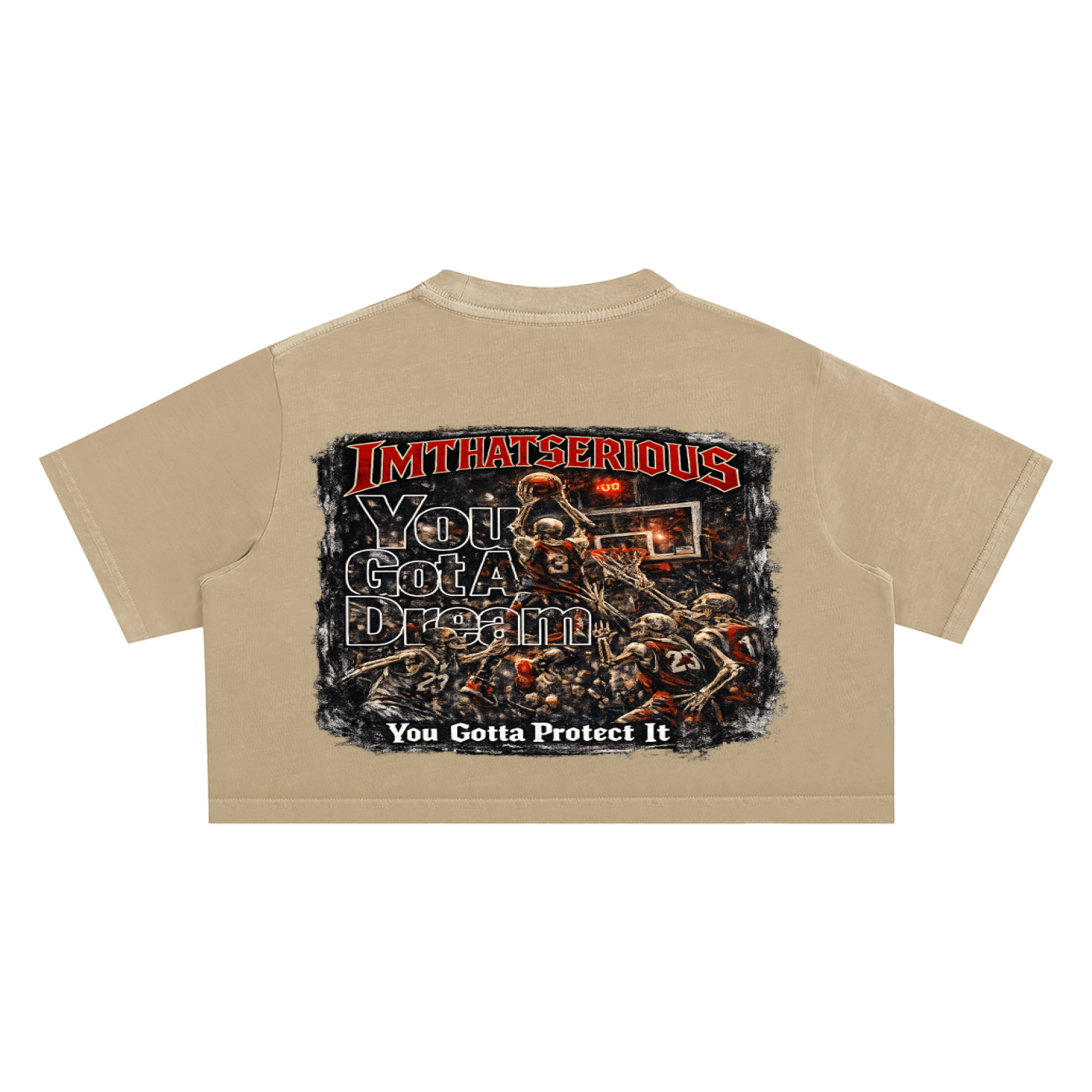 You Got A Dream,You Got A Dream Female,You Got A Dream Crop Top,Female,Female Crop Top,Female Snow Washed Crop Top,Snow Washed