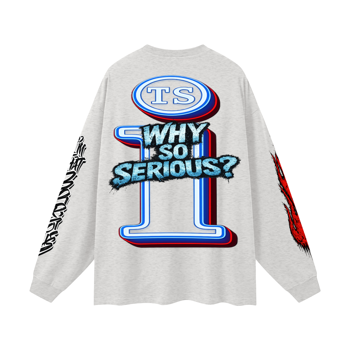 Oversized Long Sleeve T-Shirt,Boyz N the Hood,Boyz N the Hood Men,Boyz N the Hood Men T-Shirt,IMTHATSERIOUS,Men,Men Long Sleeve T-Shirt