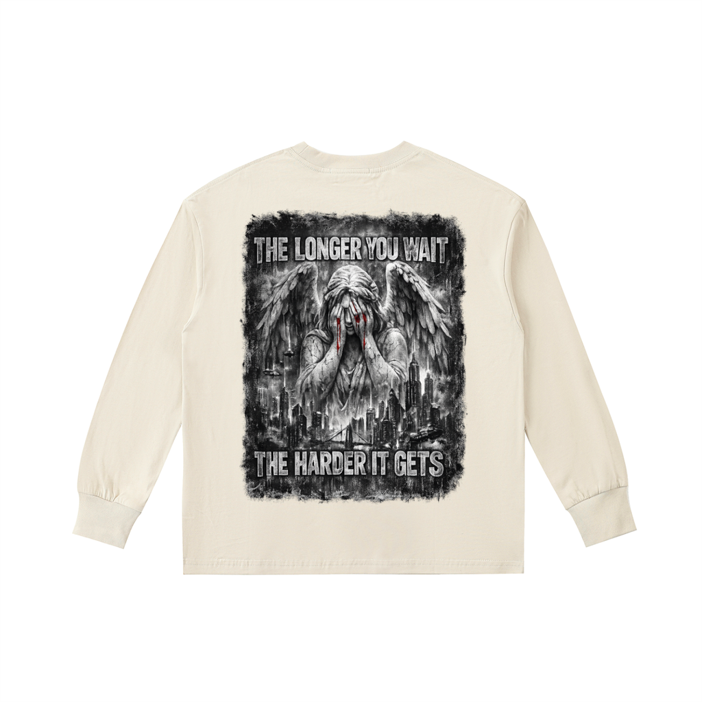 Angels Cry,Angels Cry Long Sleeve Tee,IMTHATSERIOUS, Kids' Cotton Long-Sleeve Tee,Cotton,Kids Long Sleeve Tee