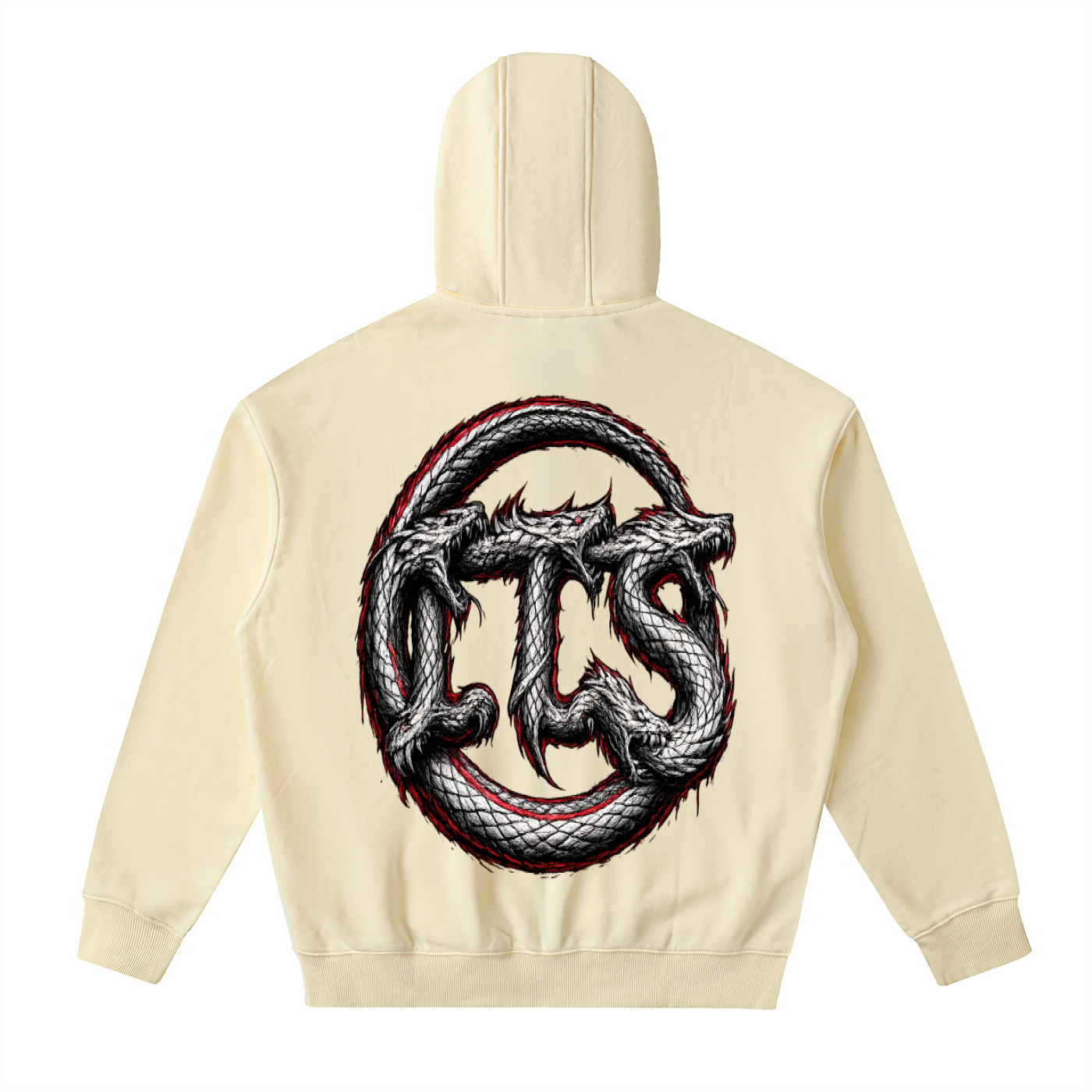 Drop-Shoulder Zip Up Hoodie,Men,Men Hoodie,IMTHATSERIOUS