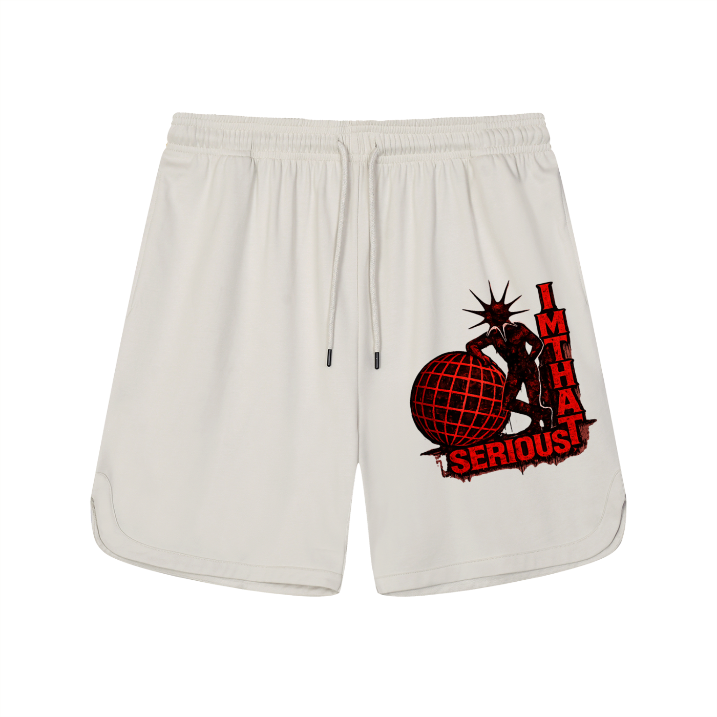 Mesh-Lined Performance Shorts,God Sees Your Pain,God Sees Your Pain Shorts,Shorts,IMTHATSERIOUS,I.T.S,Men,Men Shorts