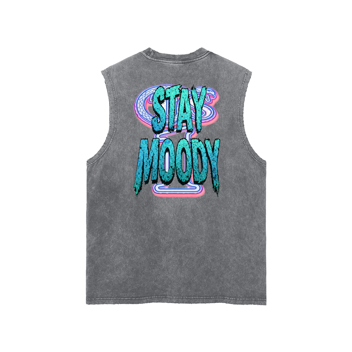 Snow Washed Frayed Hem Tank To,X,X Men,X Men Tank Top,Men,Men Tank Top,IMTHATSERIOUS