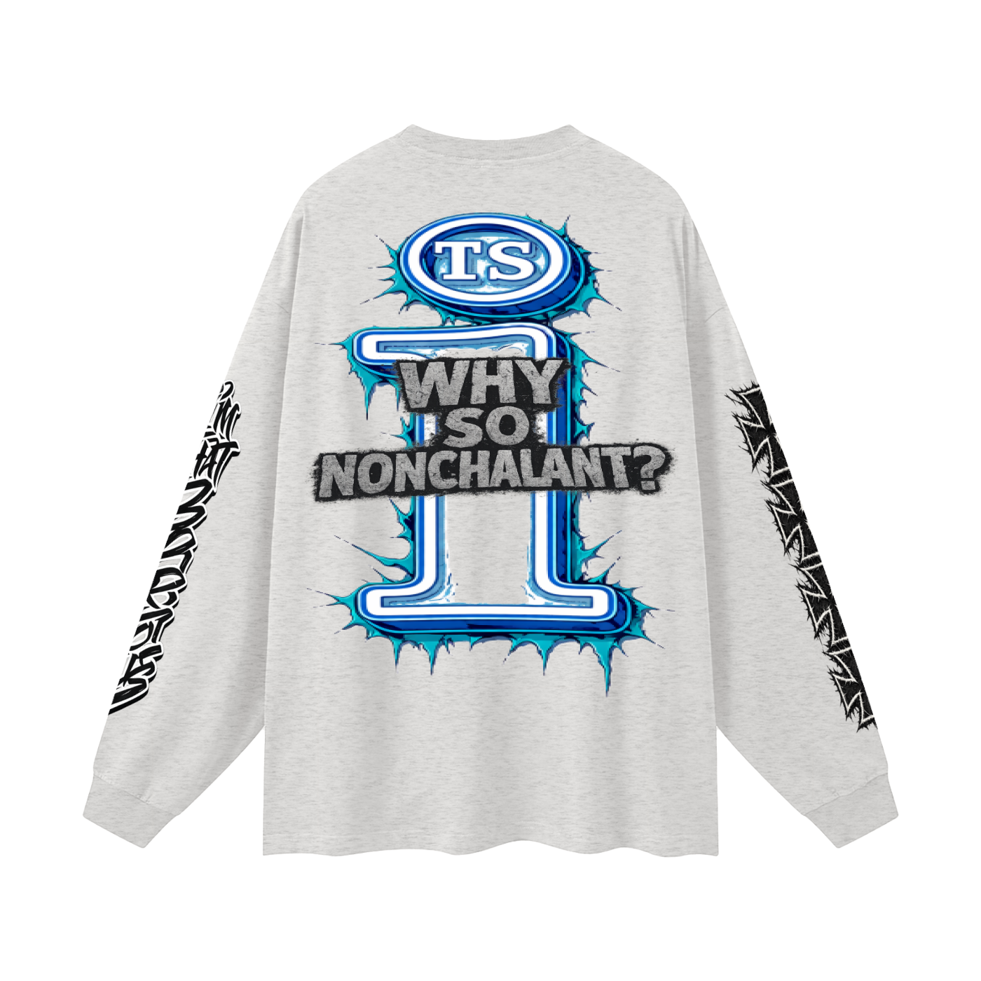 Oversized Long Sleeve T-Shirt,IMTHATSERIOUS,Men,Stack Men,Stack Men Long Sleeve T-Shirt,Men Long Sleeve T-Shirt