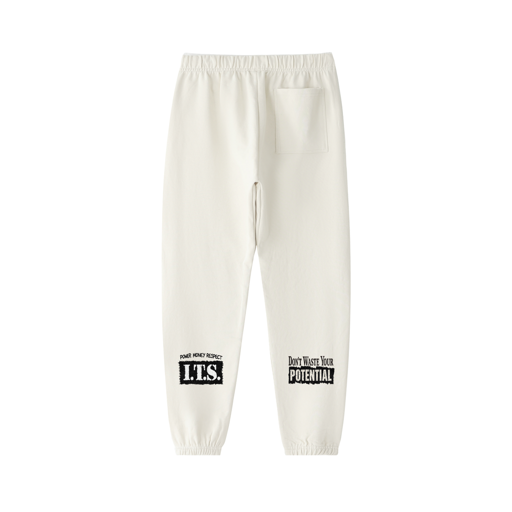 Heavyweight Cotton Sweatpants,I.T.S,IMTHATSERIOUS,God Sees Your Pain,God Sees Your Pain Tracksuit,God Sees Your Pain Sweatpants,Cotton Sweatpants,Tracksuit,Sweatpants,Men