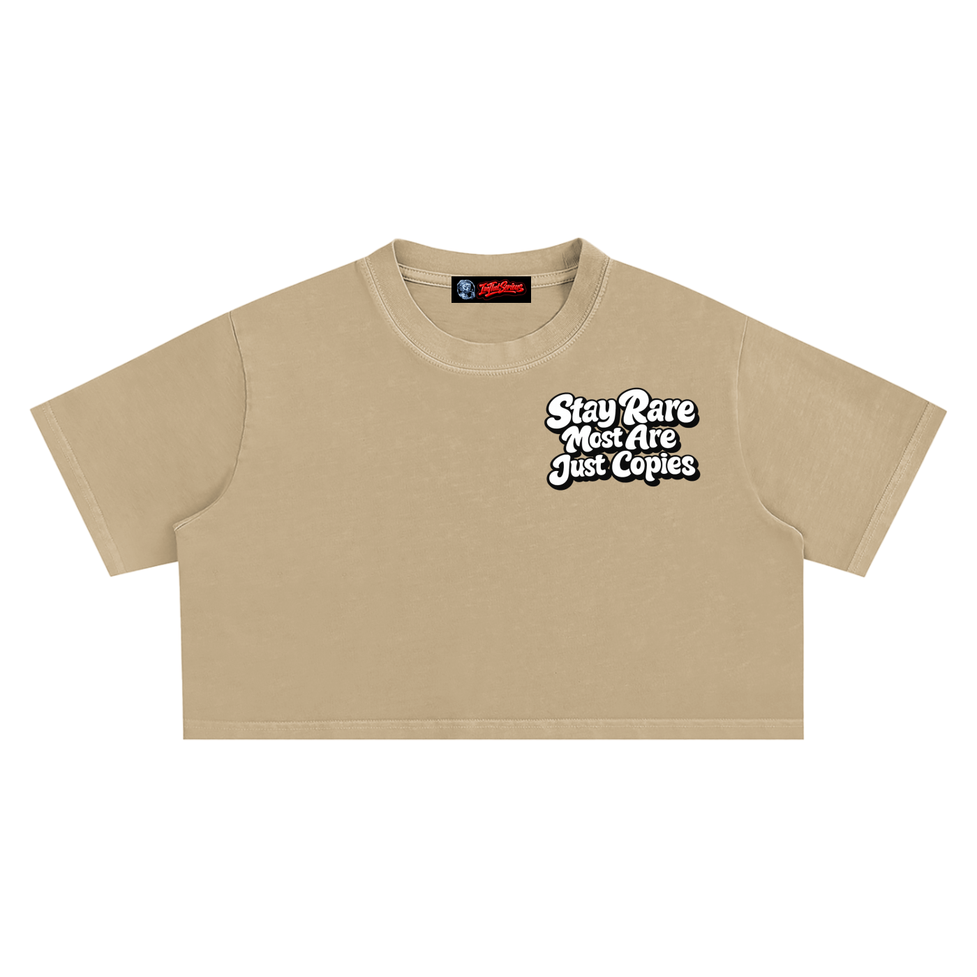 Snow Washed Crop Top,IMTHATSERIOUS,Stay Rare,Stay Rare Crop Top,Women,Female,Snow Washed,Crop Top