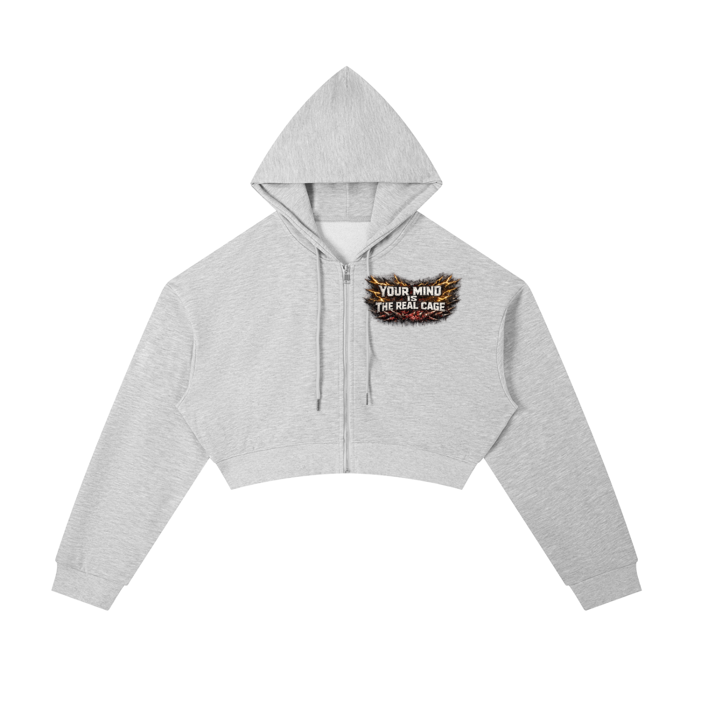 Caged Mind,Caged Mind Women,Cropped Zip-Up Hoodie,Women,IMTHATSERIOUS,Women Tracksuit,Women Hoodie,Women Cropped Hoodie,Women Zip Up Hoodie,Caged Mind Women Tracksuit