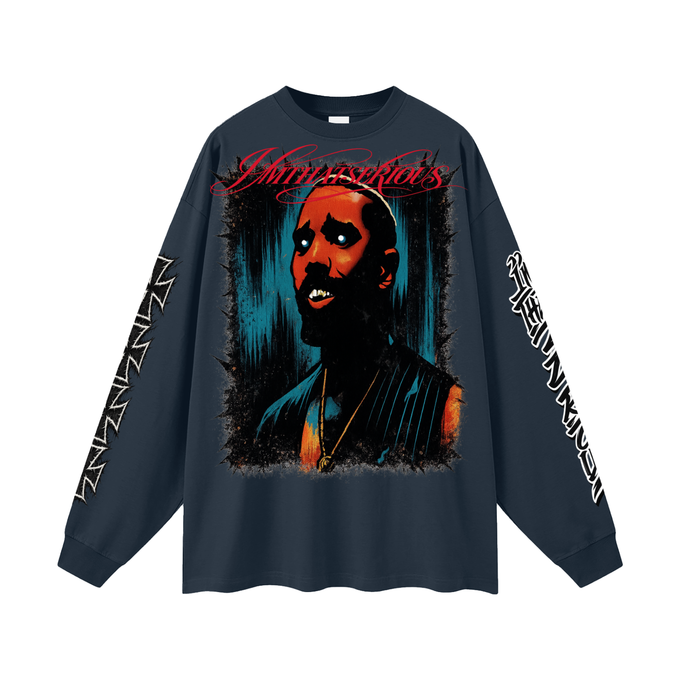 Oversized Long Sleeve T-Shirt,IMTHATSERIOUS,Men,Stack Men,Stack Men Long Sleeve T-Shirt,Men Long Sleeve T-Shirt