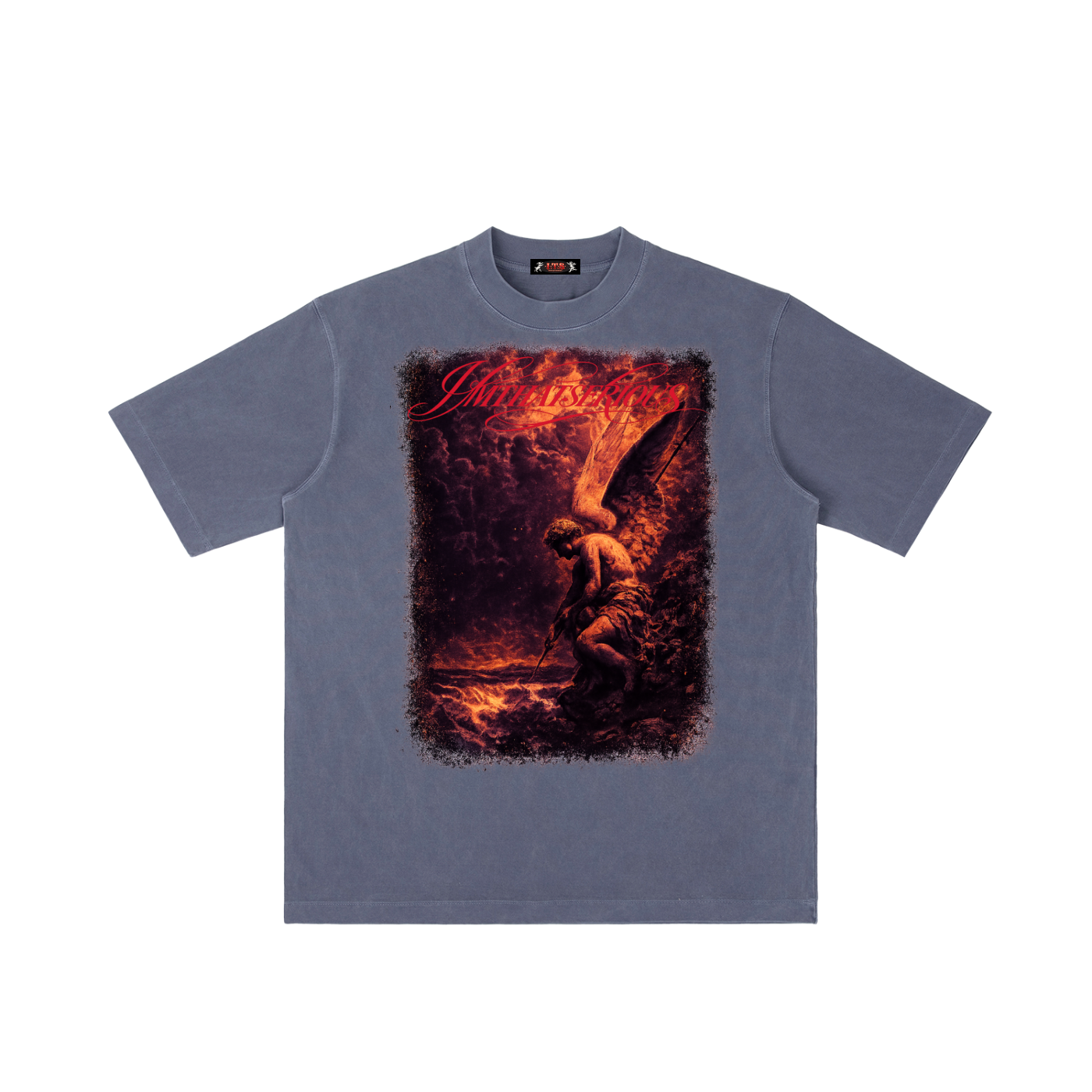 Vintage Wash T-shirt,Angel,Angel Men,Angel Men T-Shirt,Men,Men T-Shirt,IMTHATSERIOUS