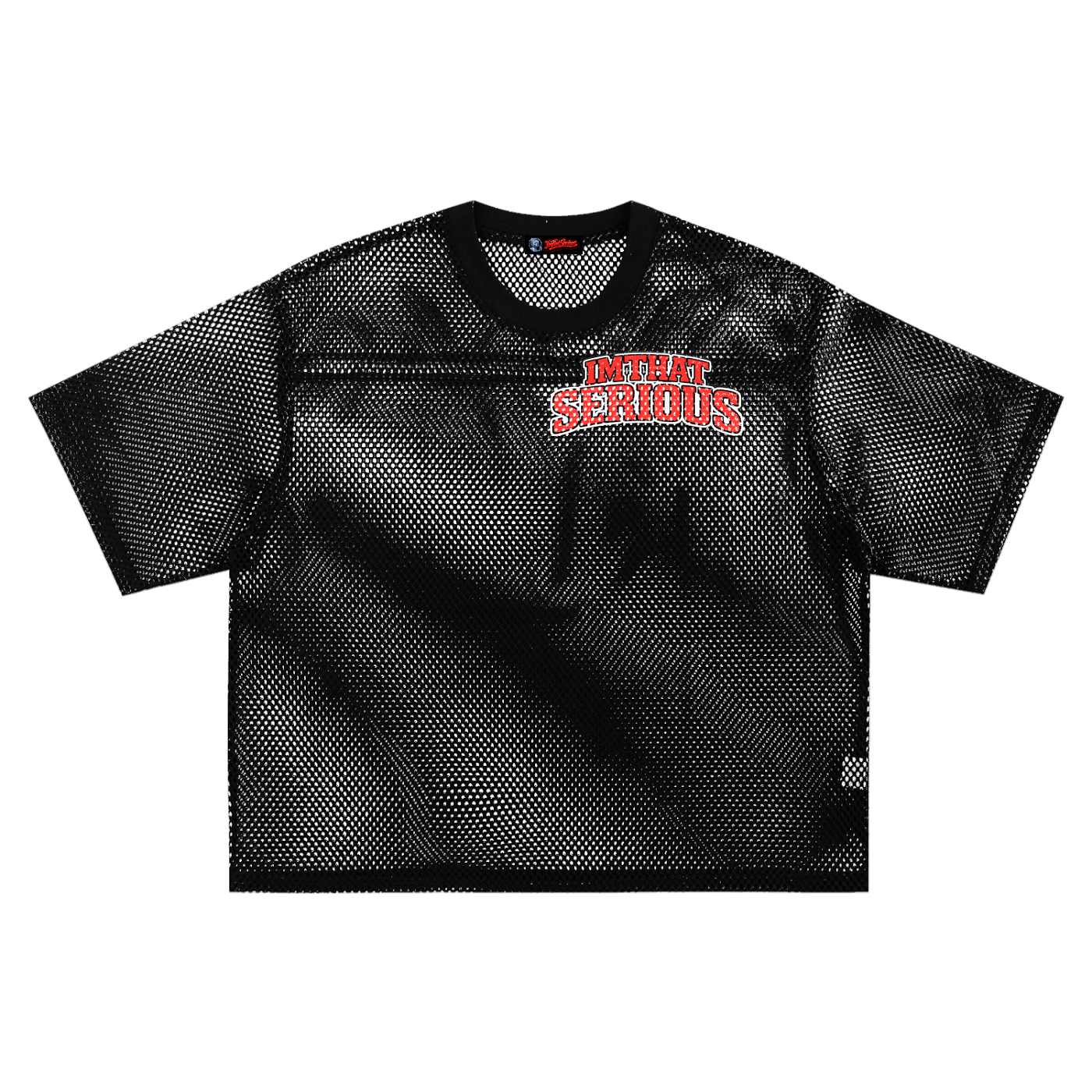 See-through Boxy Net T-Shirt,IMTHATSERIOUS,Men,See Through T-Shirt,Men See Through T-Shirt,Boxy Net T-Shirt,Men Boxy Net T-Shirt