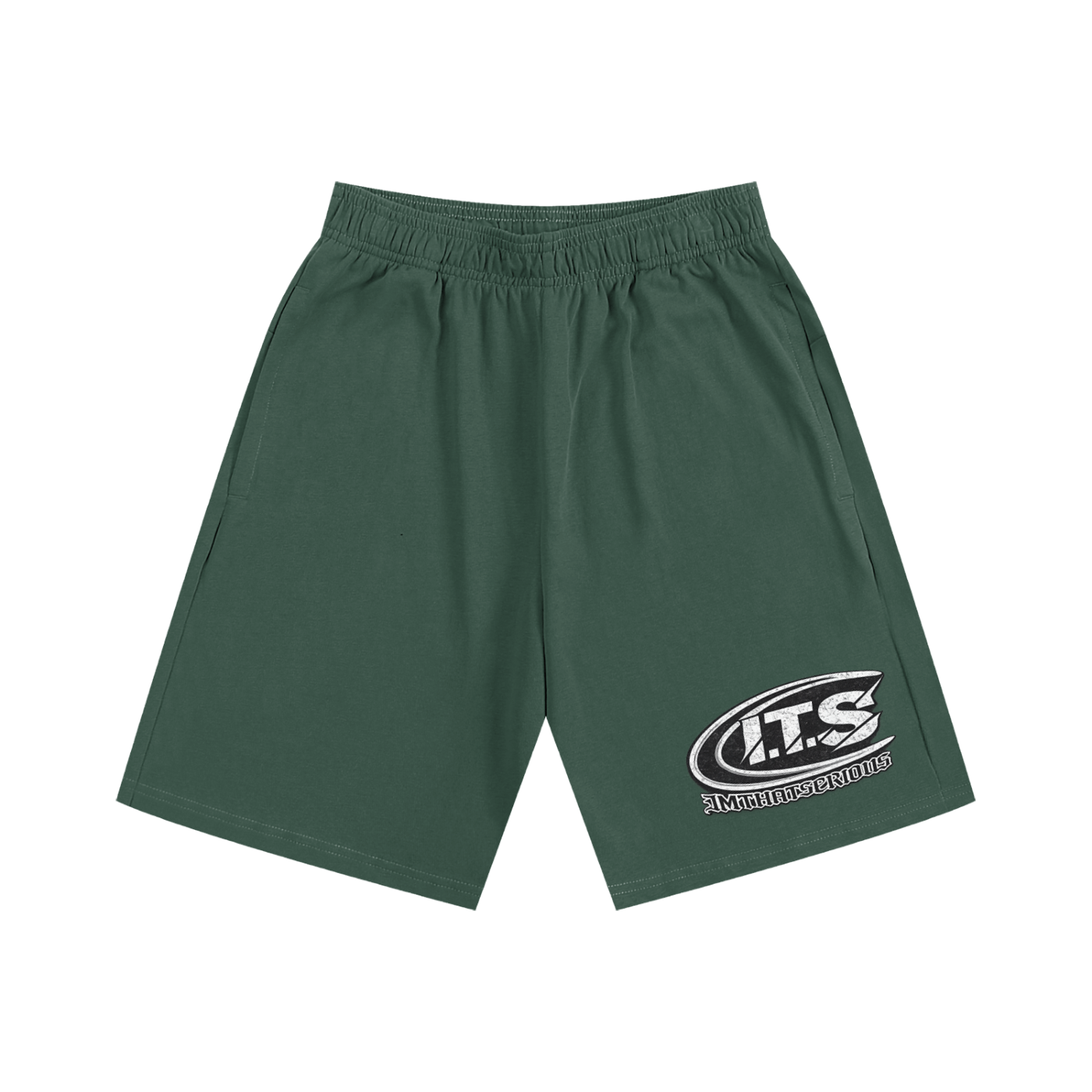 Heavyweight Cotton Shorts,I.T.S,IMTHATSERIOUS,Men,Men Shorts,Shorts,Cotton Shorts,I Will Win,I Will Win Shorts,I Will Win Men Shorts