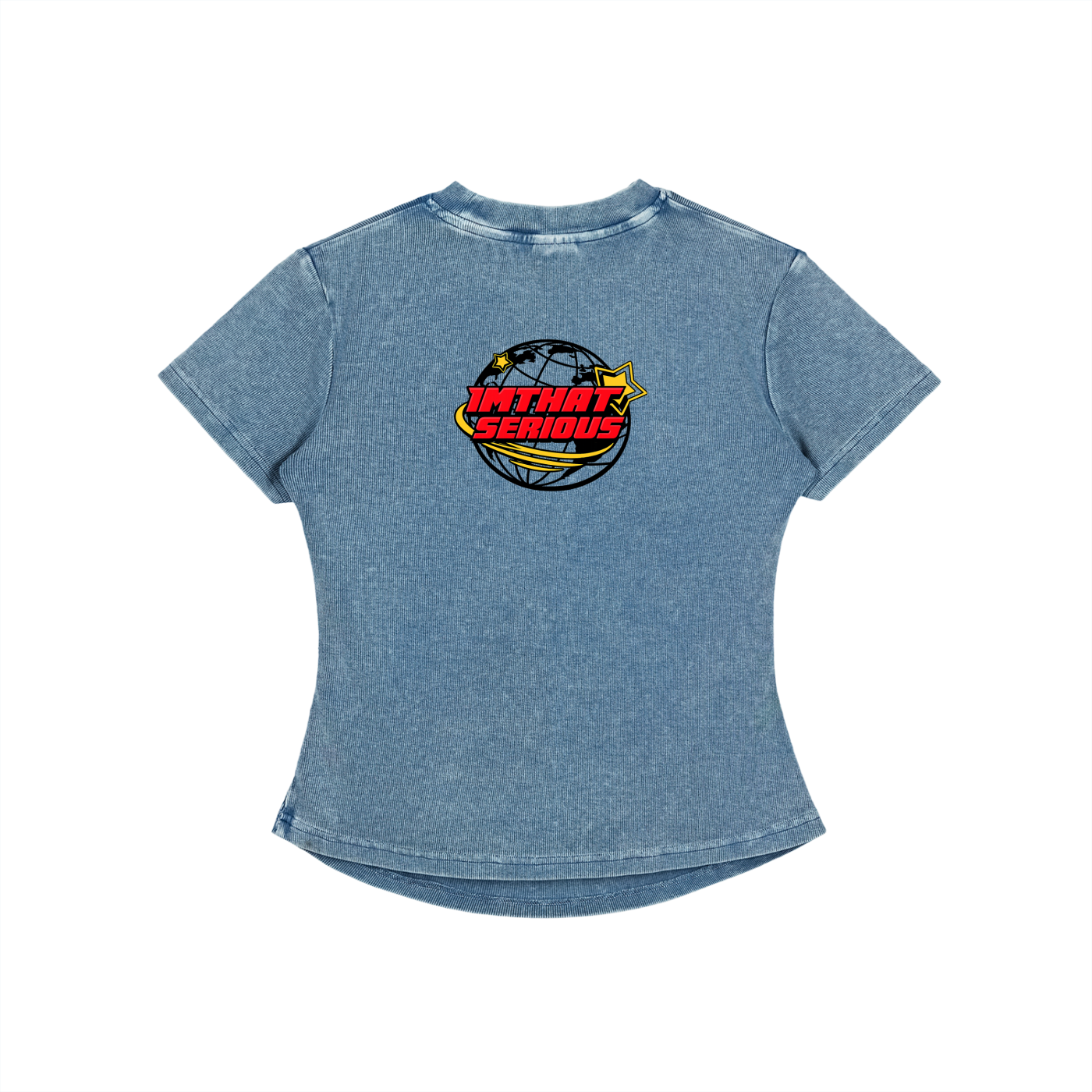 Vintage Washed Bodycon Cotton ,IMTHATSERIOUS,Women,Women Vintage Washed T-Shirt,Women Bodycon Cotton T-Shirt,Women Cotton T-Shirt,Women T-Shirt,Women Bodycon T-Shirt