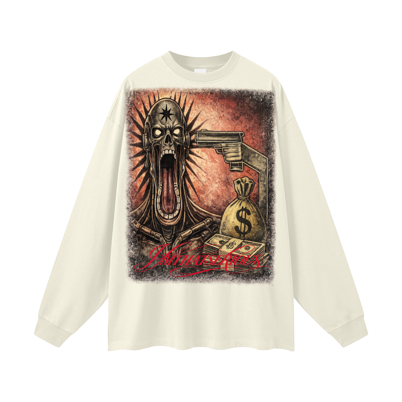 Oversized Long Sleeve T-Shirt,Caught Up,IMTHATSERIOUS,Men,Men Long Sleeve T-SHIRT,cAUGHT uP mEN,Caught Up Men Sleeve T-Shirt