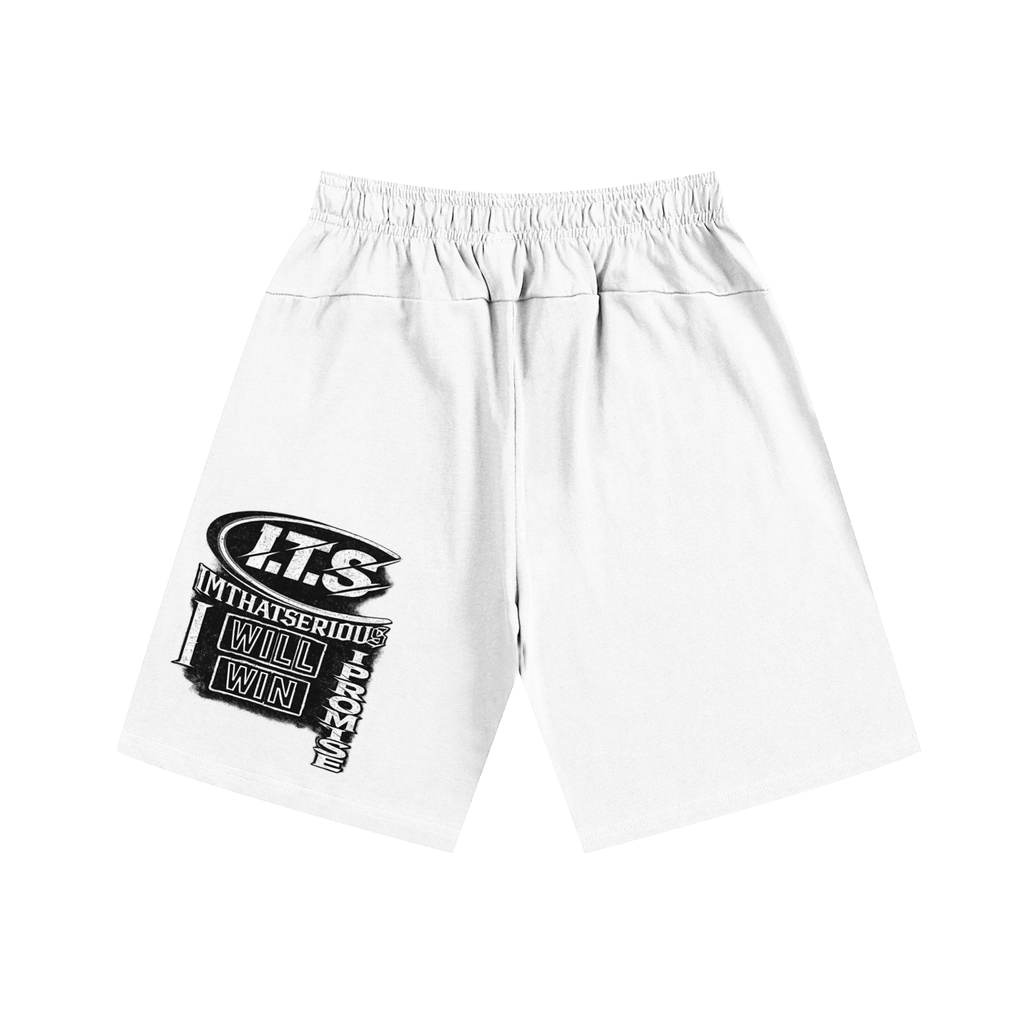 Heavyweight Cotton Shorts,I.T.S,IMTHATSERIOUS,Men,Men Shorts,Shorts,Cotton Shorts,I Will Win,I Will Win Shorts,I Will Win Men Shorts