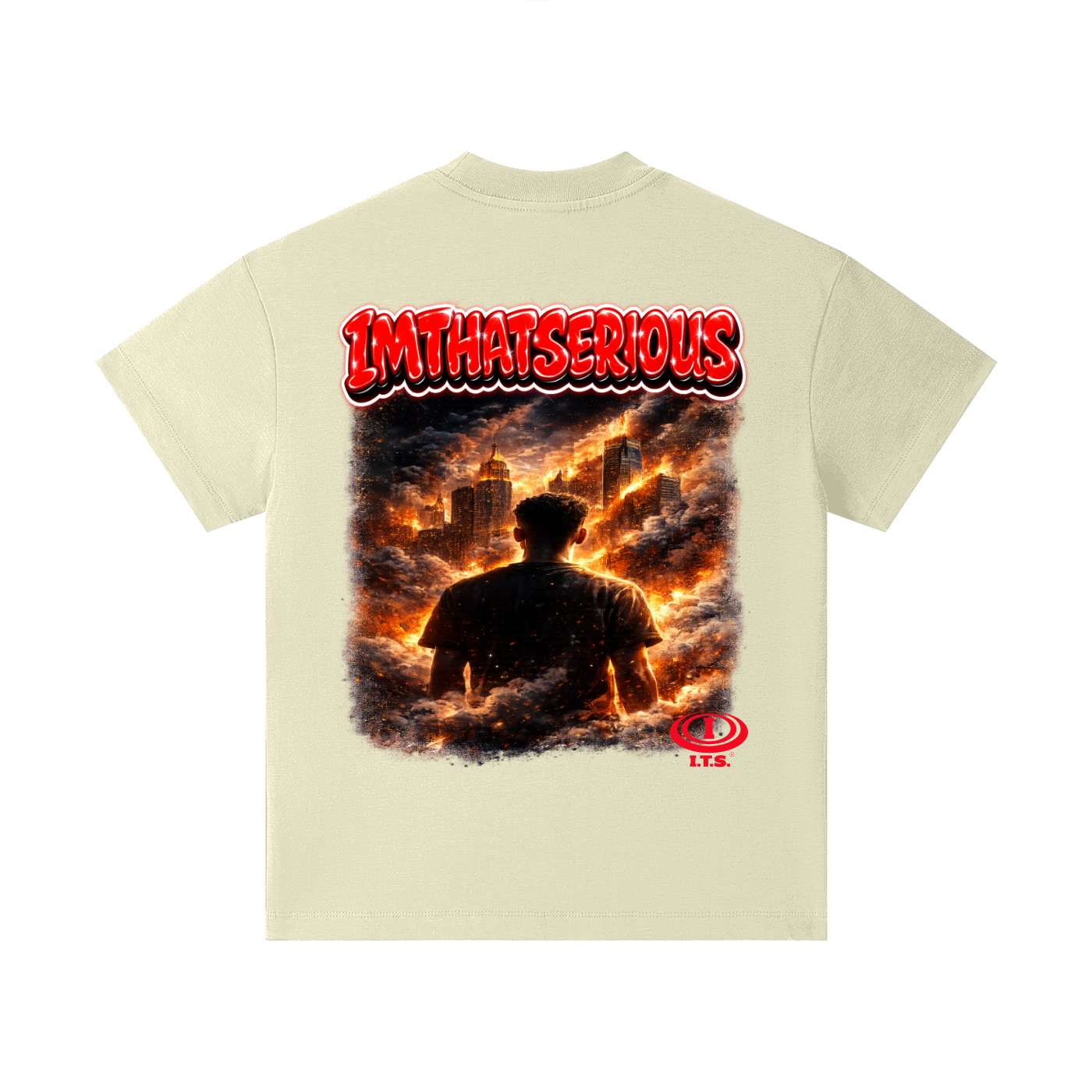 Pure Cotton Kids' T-Shirt,Kids,IMTHATSERIOUS,Cotton,Pure Cotton,T-Shirt,Burn Down City,Burn Down City T-Shirt,Burn Down City Kids T-Shirt