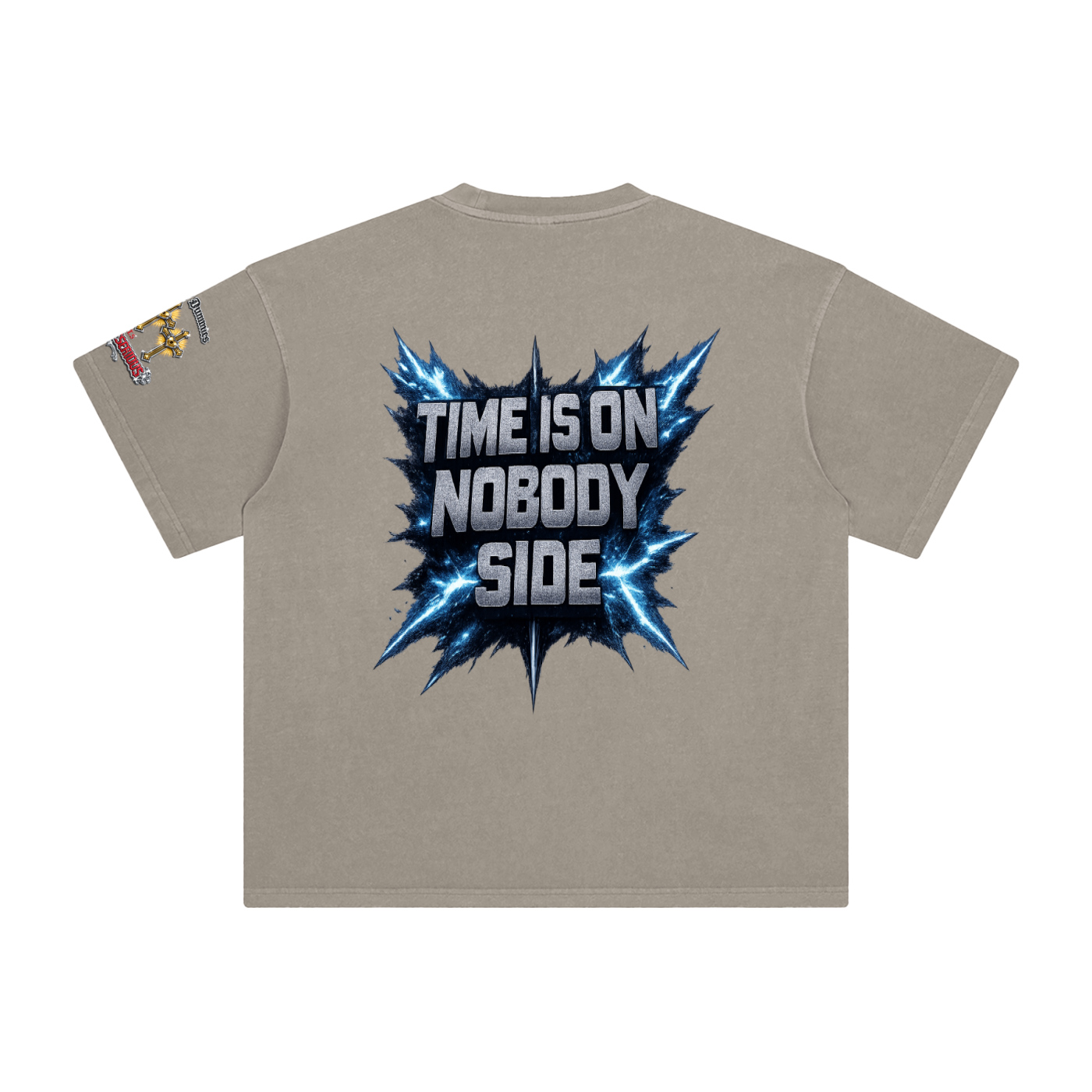 Time Is On Nobody Side,Time Is On Nobody Side Men,Time Is On Nobody Side T-Shirt,Enzyme Washed T-Shirt,Men Enzyme Washed T-Shirt,Enzyme Washed,Men,IMTHATSERIOUS,Men T-Shirt