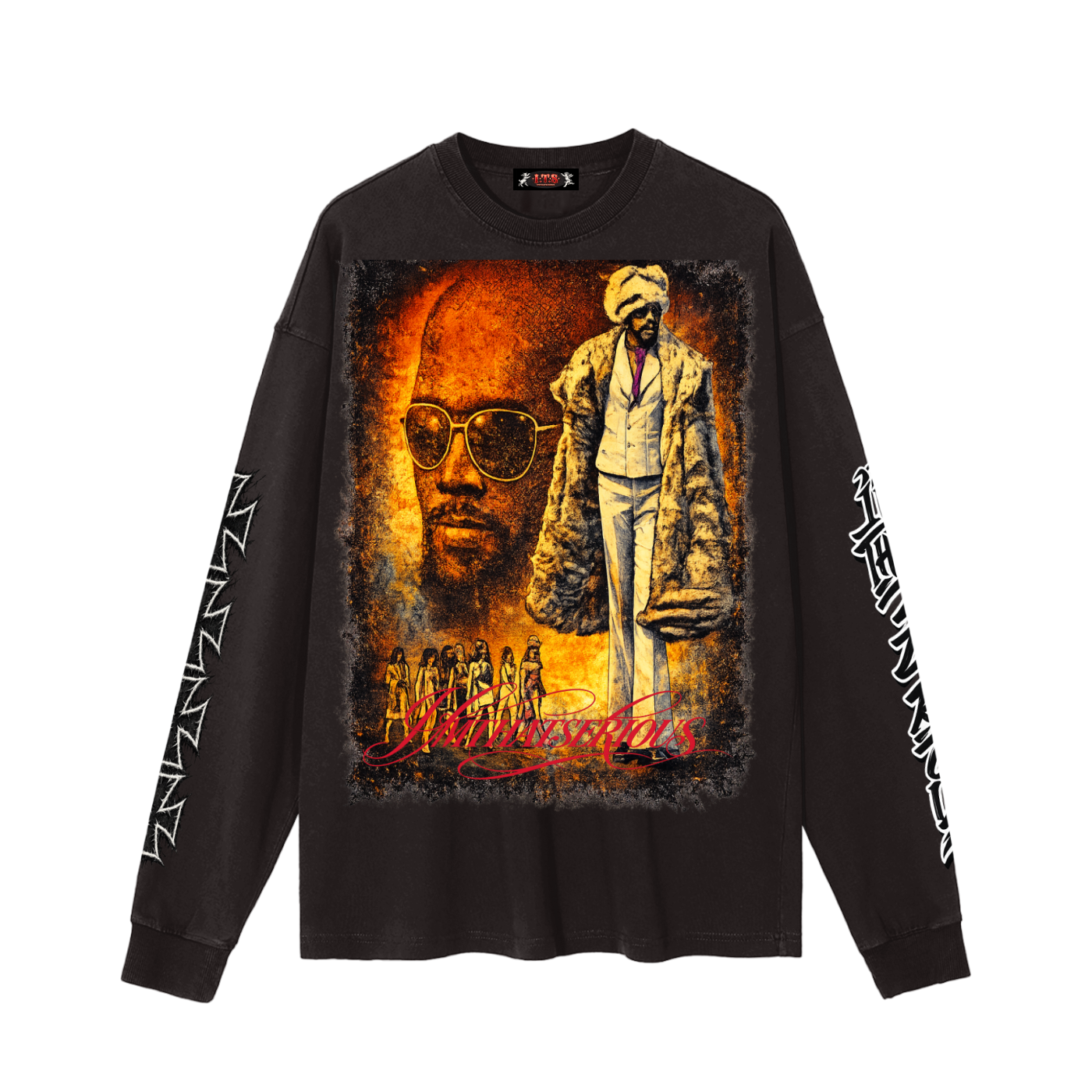 Vintage Washed Long Sleeve T-S,Playa,Playa Men,Playa Men Long Sleeve T-Shirt,Men,Men Long Sleeve T-Shirt,IMTHATSERIOUS