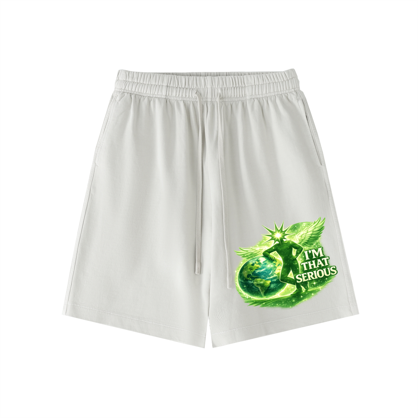 Vintage Wash Cotton Shorts,IMTHATSERIOUS,IMTHATSERIOUS Shorts,Shorts,Cotton Shorts,Men,Men Shorts