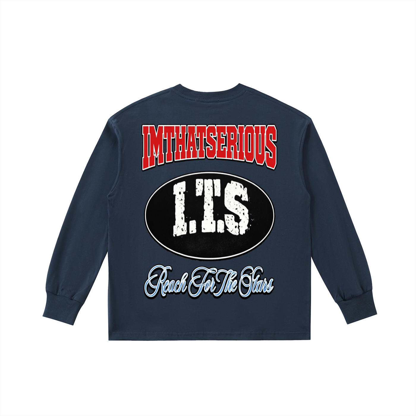 Cotton Long-Sleeve Tee,I.T.S,IMTHATSERIOUS,Kids,Reach For The Stars,Kids Cotton Long-Sleeve Tee,Cotton,Long Sleeve Tee,Reach For The Stars Kids Tee