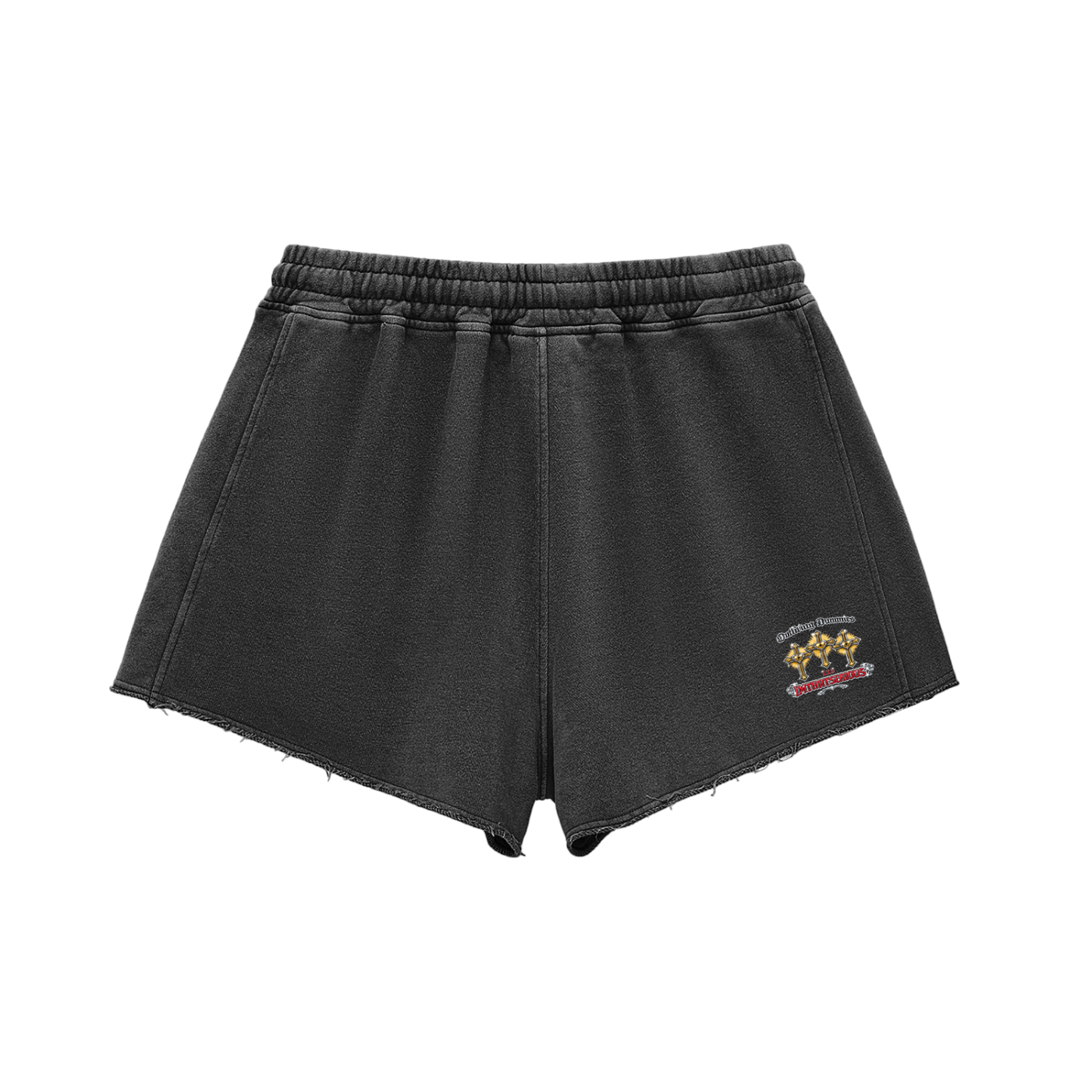 You Got A Dream,You Got A Dream Female,You Got A Dream Female Shorts,Female,Female Shorts,Female Drawstring Shorts,Female Snow Washed Shorts,Female Raw Edge Shorts