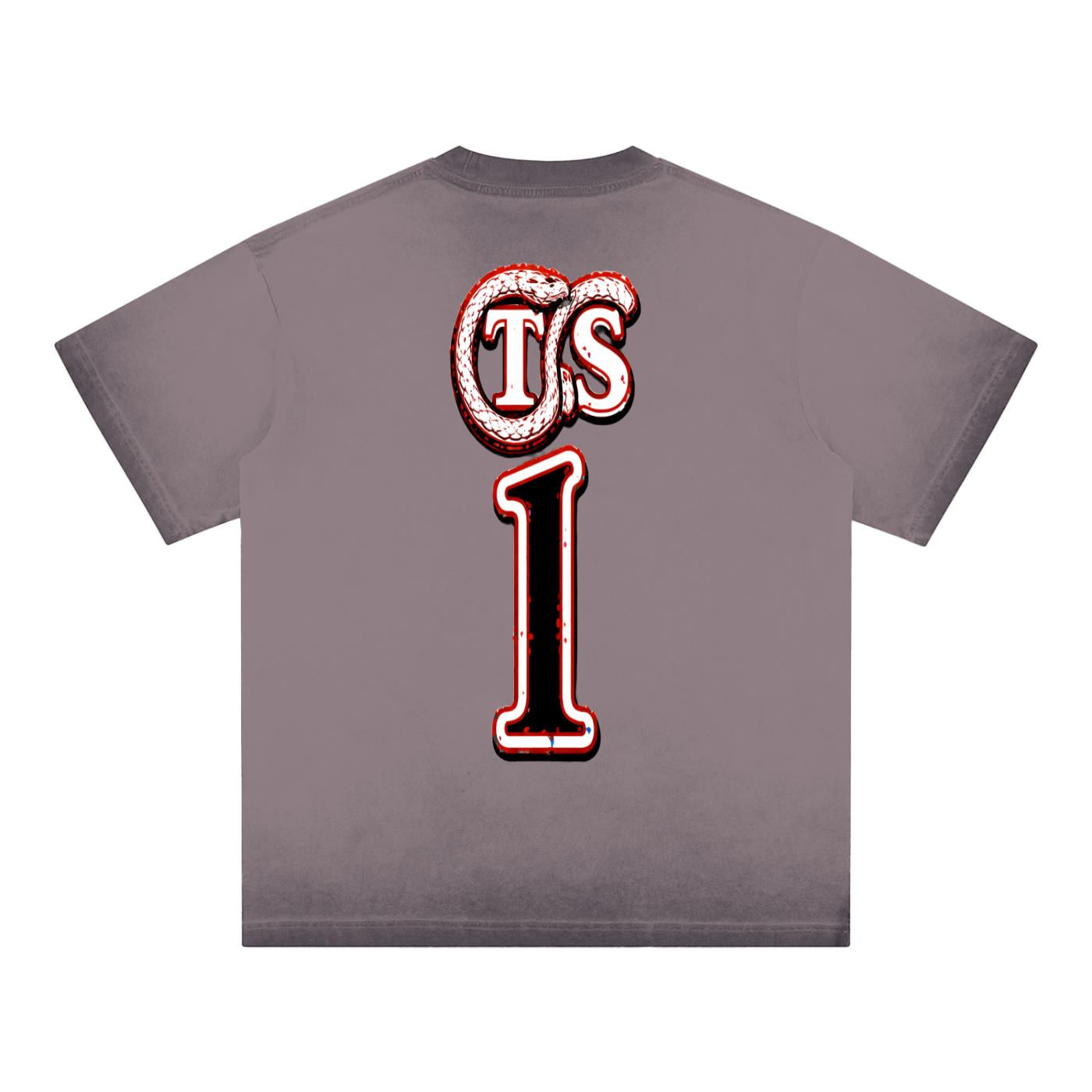 Reverse Dyed Loose Cotton T-Sh,IMTHATSERIOUS,Men,Men T-Shirt