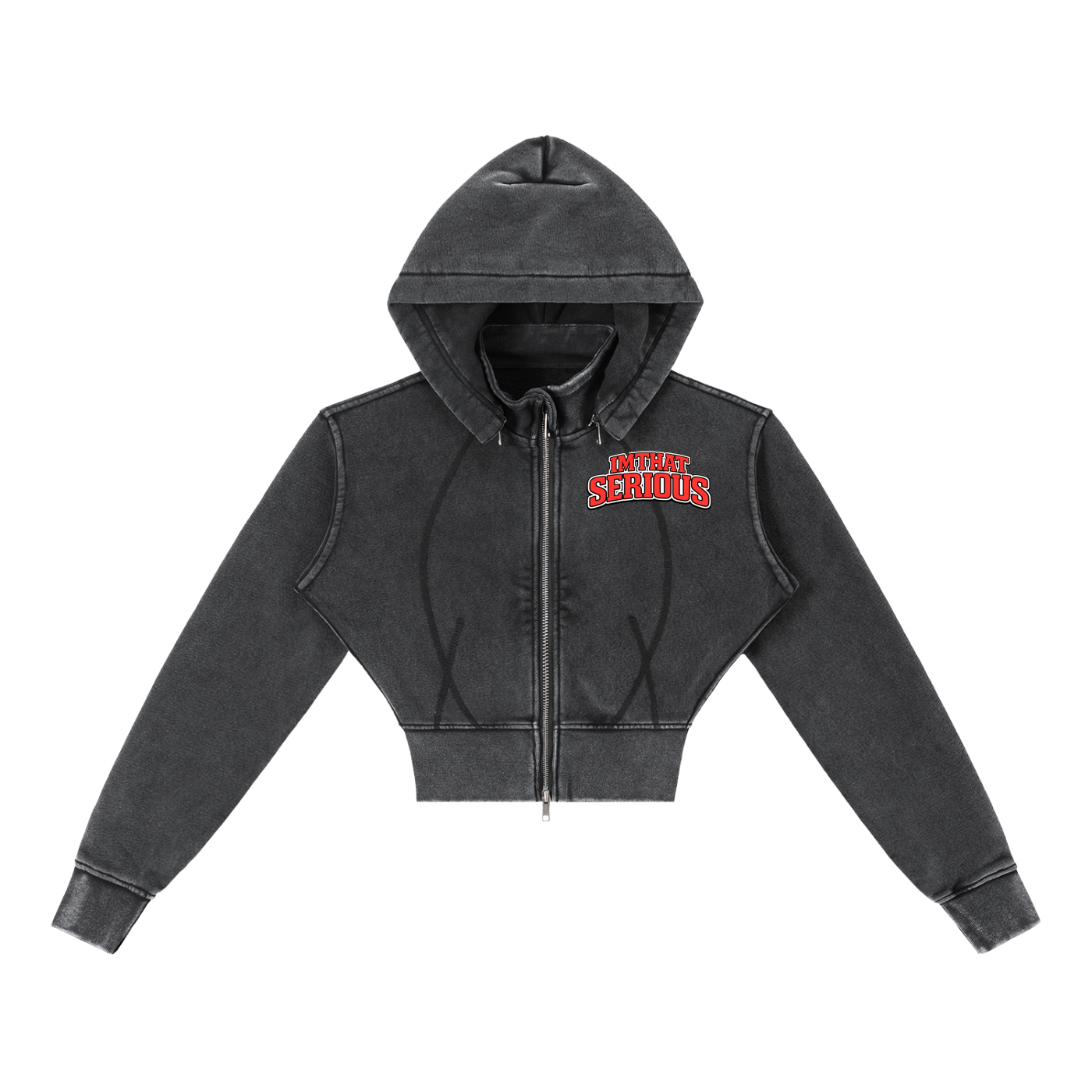 IMTHATSERIOUS,Life Is Short,Life Is Short Female Tracksuit,Life Is Short Female Hoodie,Female Cropped Fleece Hoodie,Female Vintage Washed Hoodie,Female Tracksuit,Female Hoodie,Female Fleece Hoodie,Female Cropped Hoodie