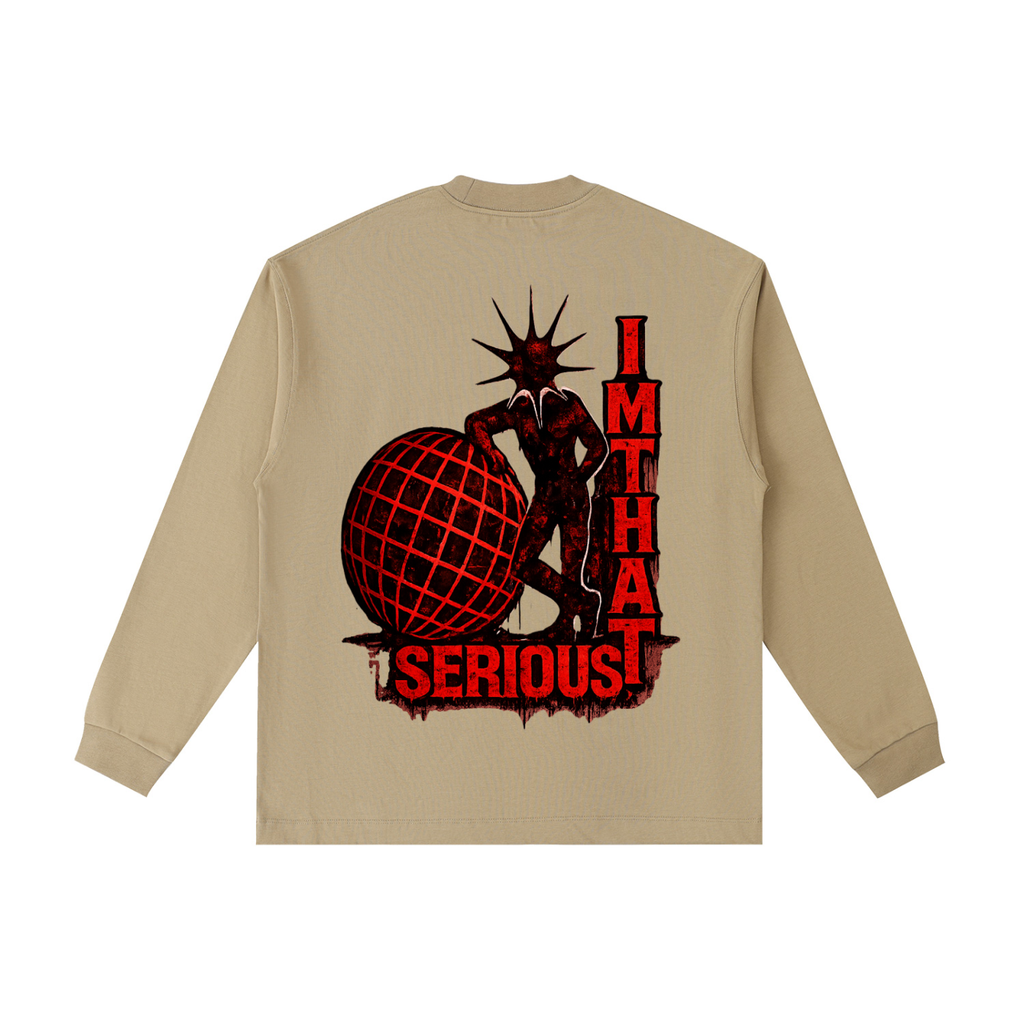 Cotton Long Sleeve T-Shirt,IMTHATSERIOUS,Real Energy,Real Energy Long Sleeve,Cotton,Long Sleeve,Long Sleeve T-shirt