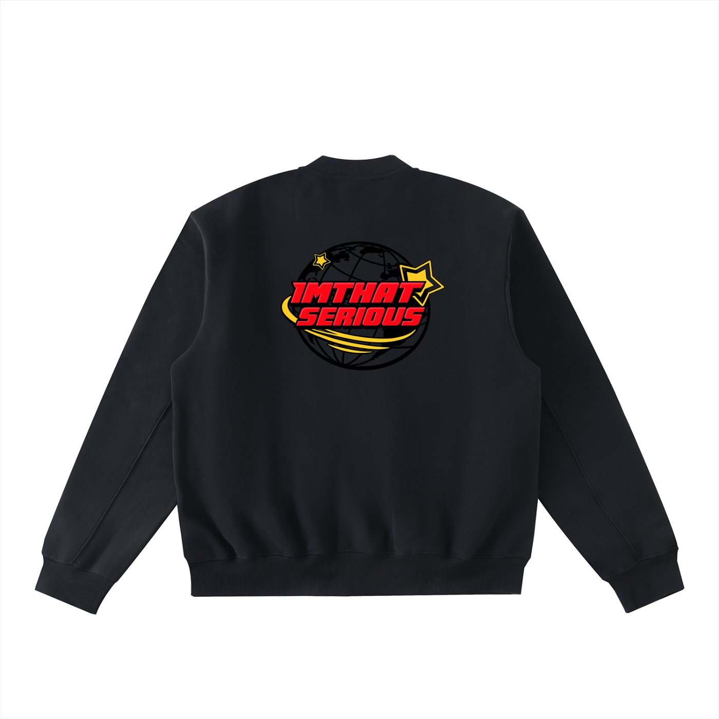 Zip-Up Fleeced Varsity Jacket,Jacket,Varsity Jacket,Women,Men,IMTHATSERIOUS