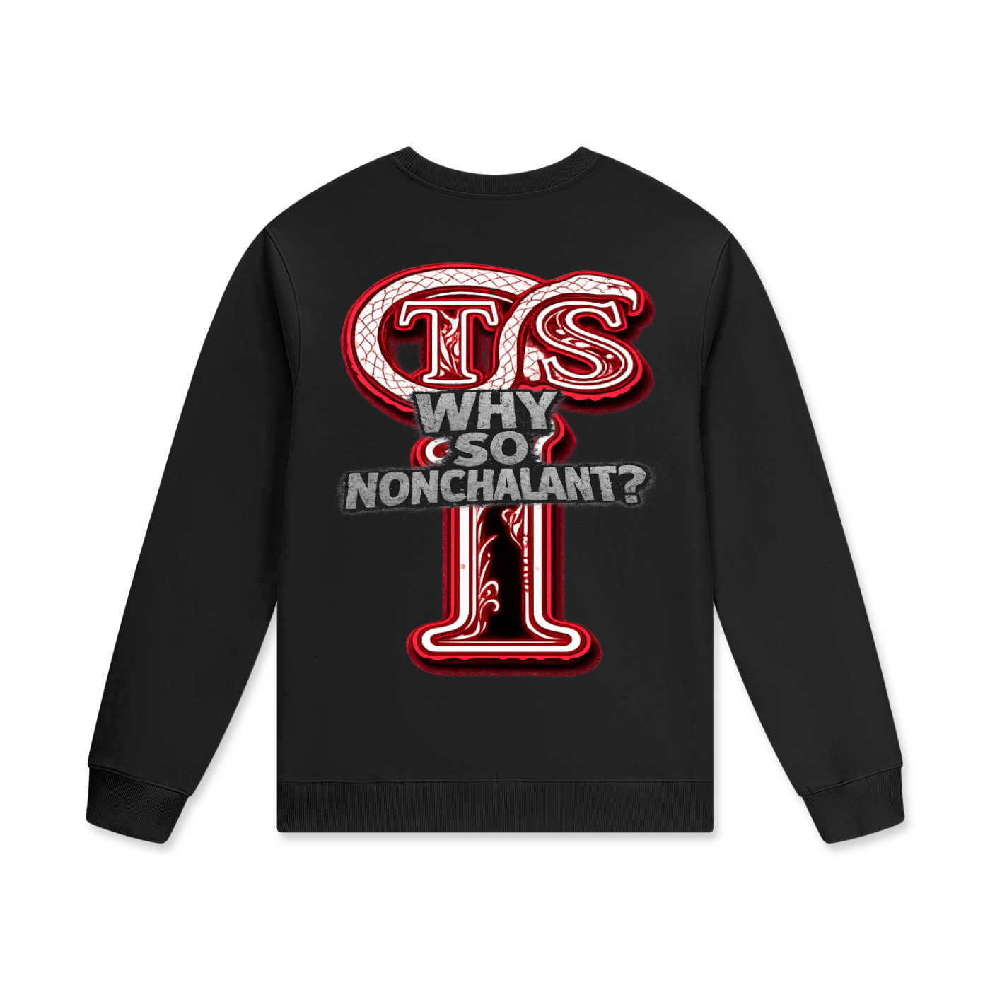 Streetwear Cotton Pullover,IMTHATSERIOUS,Men,Men Long Sleeve,Darkness,Darkness Men,Darkness Men Long Sleeve