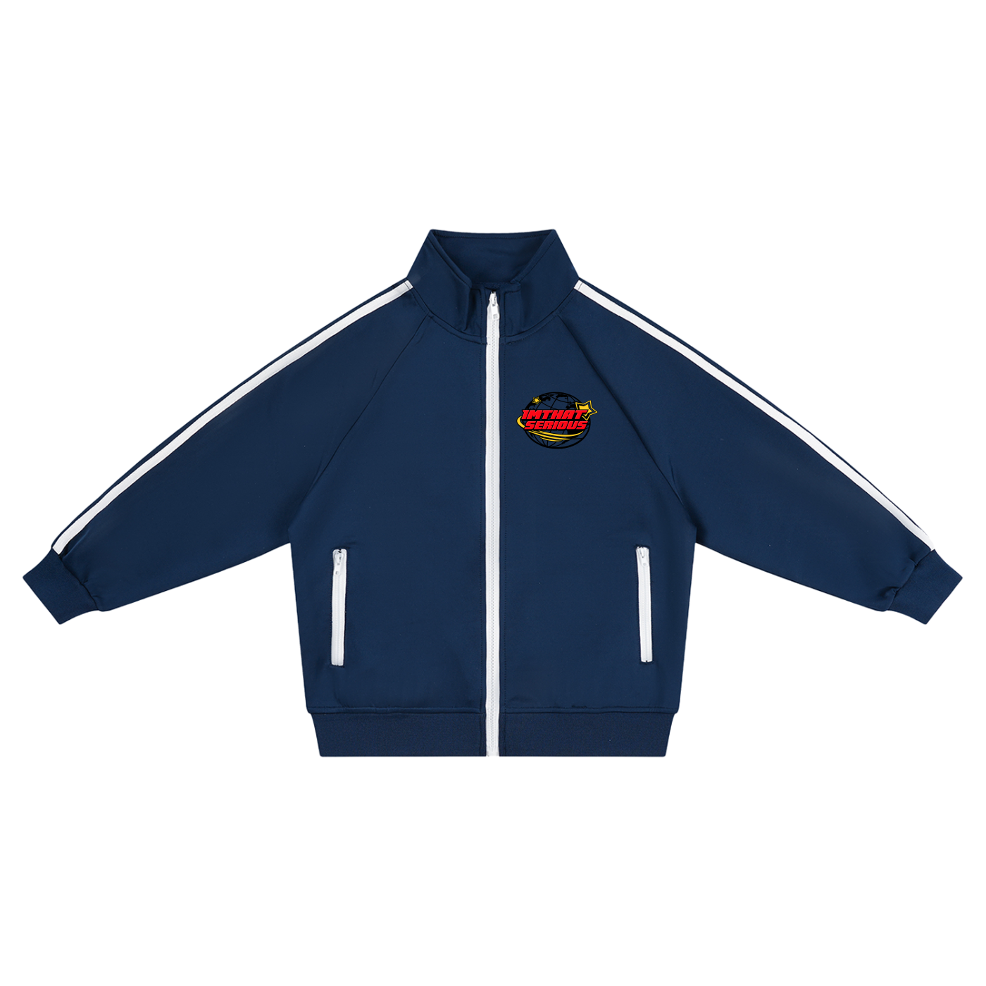 Kids’ Contrast Tape Coach Jack,IMTHATSERIOUS,Kids,Kids Tracksuit,Kids Jacket,Kids Coach Jacket,Kids Contrast Tape Jacket