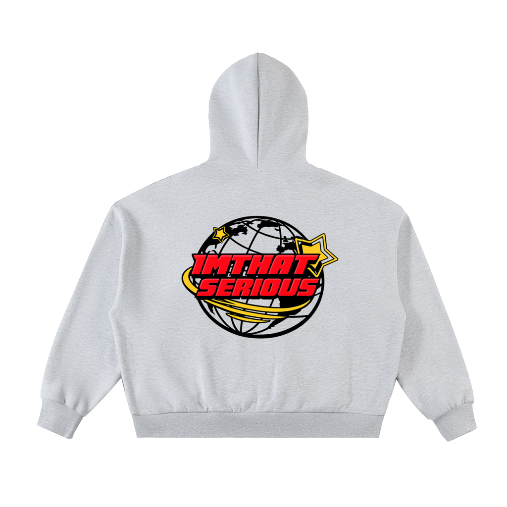 Fleeced Full-Zip Boxy Hoodie,imthatserious,men,hoodie,boxy hoodie,full zip hoodie,full zip boxy hoodie,fleeced hoodie,fleeced full zip hoodie,fleeced boxy hoodie