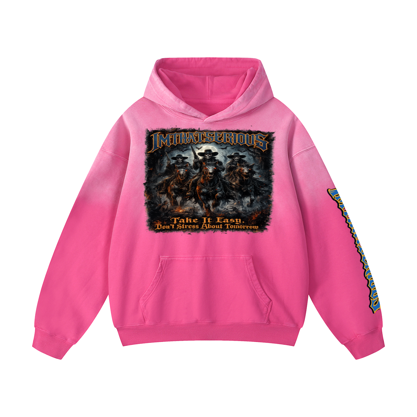 IMTHATSERIOUS,Don't Stress,Don't Stress Men Hoodie,Don't Stress Men Tracksuit,Don't Stress Men,Men,Men Tracksuit,Sunfade Oversized Hoodie,Men Sunfade Oversized Hoodie,Men Oversized Hoodie