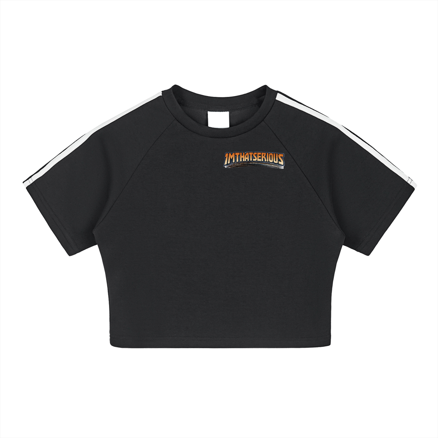 The Invaders,The Invaders Crop Top,The Invaders Female Crop Top,IMTHATSERIOUS,Taped Crop Top,Female Taped Crop Top