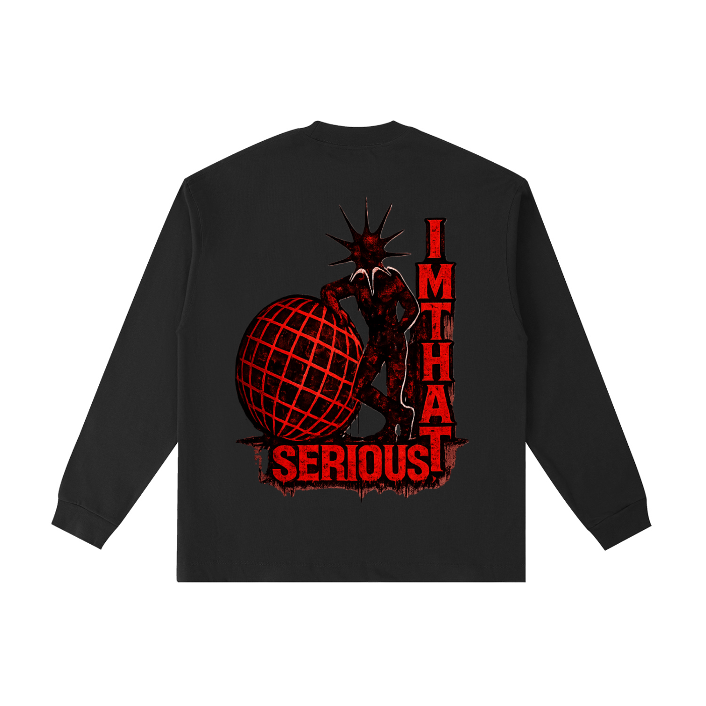 Cotton Long Sleeve T-Shirt,IMTHATSERIOUS,Real Energy,Real Energy Long Sleeve,Cotton,Long Sleeve,Long Sleeve T-shirt