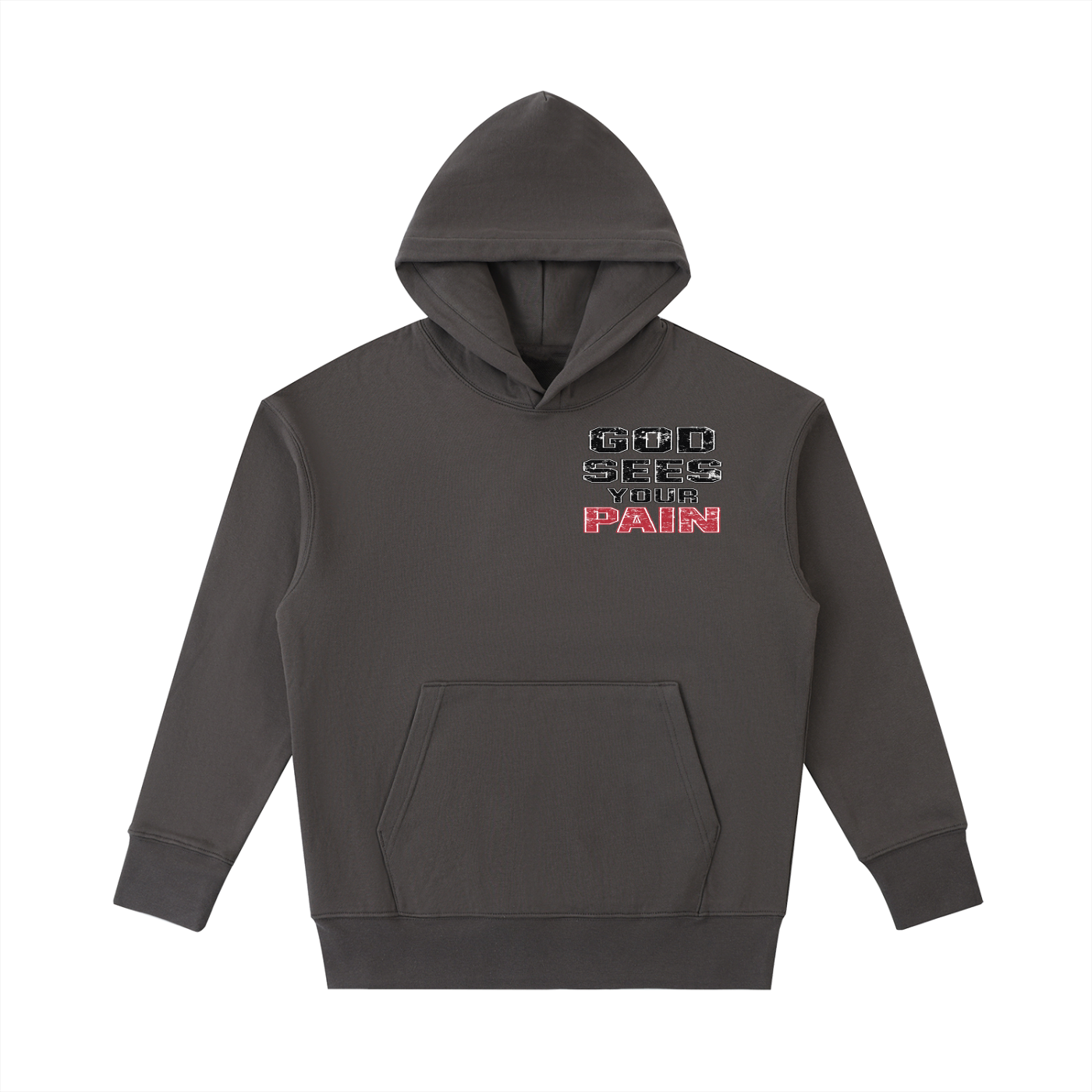 Heavyweight Cotton Hoodie,God Sees Your Pain,God Sees Your Pain Tracksuit,God Sees Your Pain Hoodie,I.T.S,IMTHATSERIOUS,Hoodie,Tracksuit,Cotton Hoodie,Men