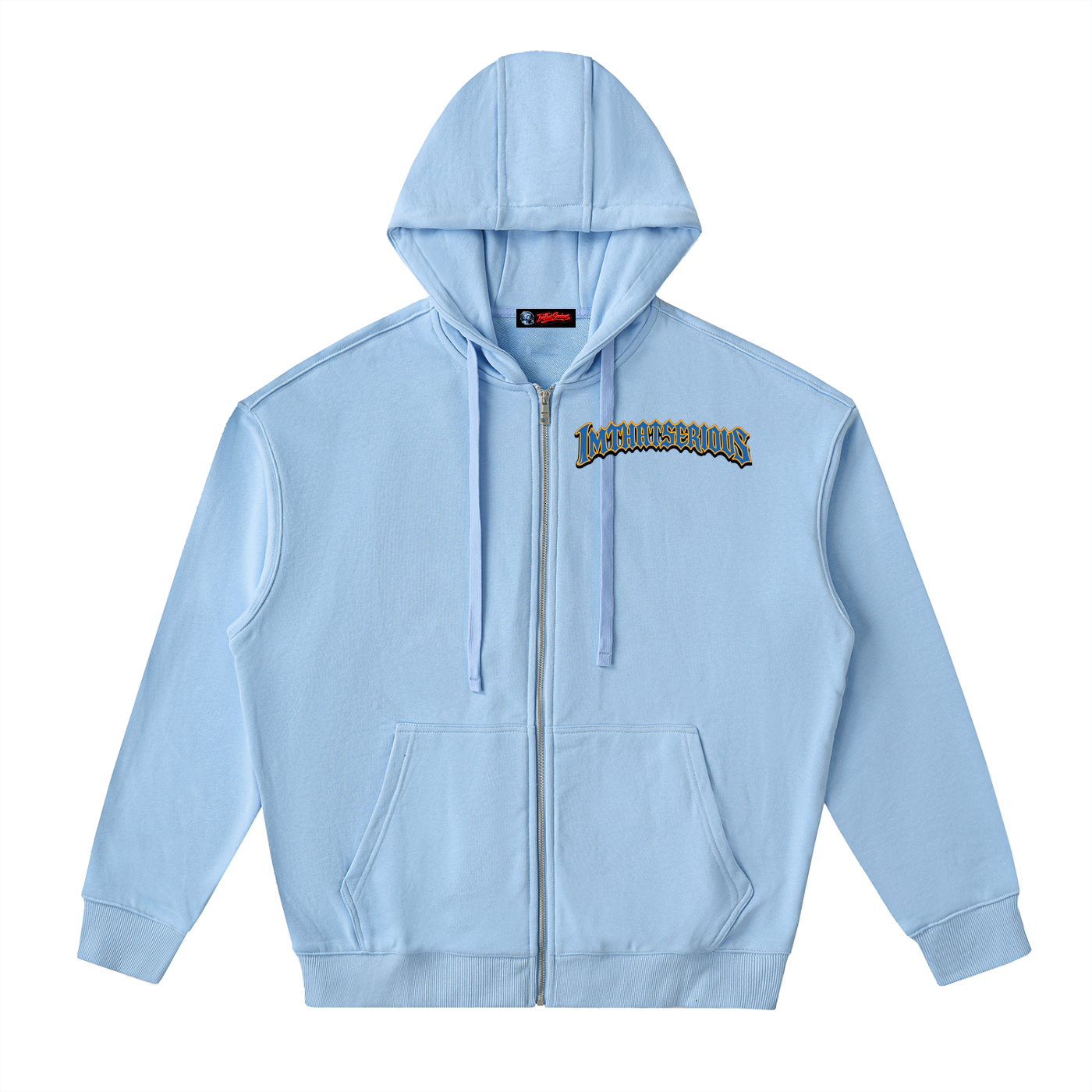 Drop-Shoulder Zip Up Hoodie,IMTHATSERIOUS,Men,Men Zip Up Hoodie,Hoodie,Zip Up Hoodie,Keep Going,Keep Going Zip Up Hoodie,Keep Going Men Hoodie,Keep Going Men Tracksuit